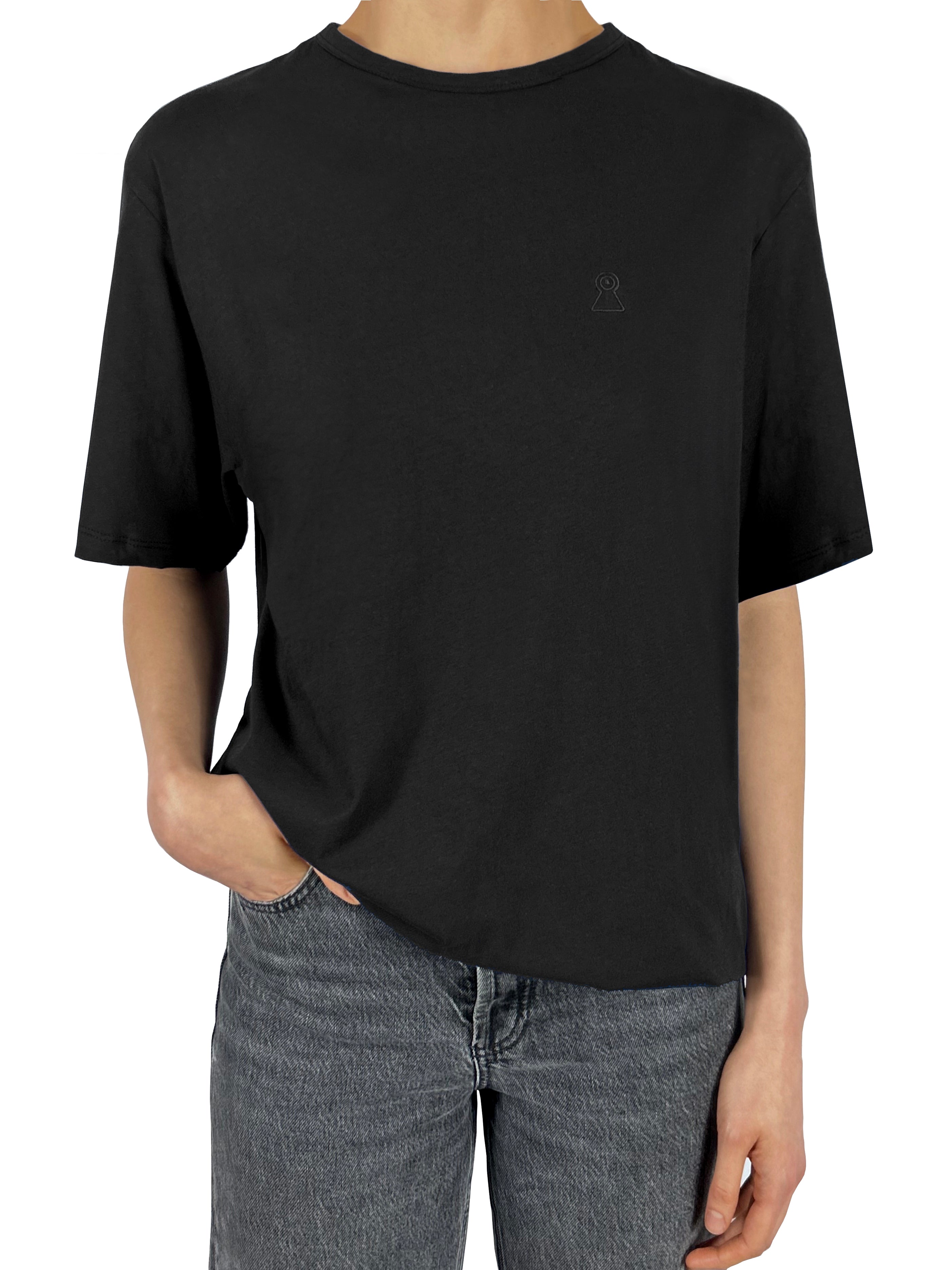 The Keyhole T-shirt (Black)