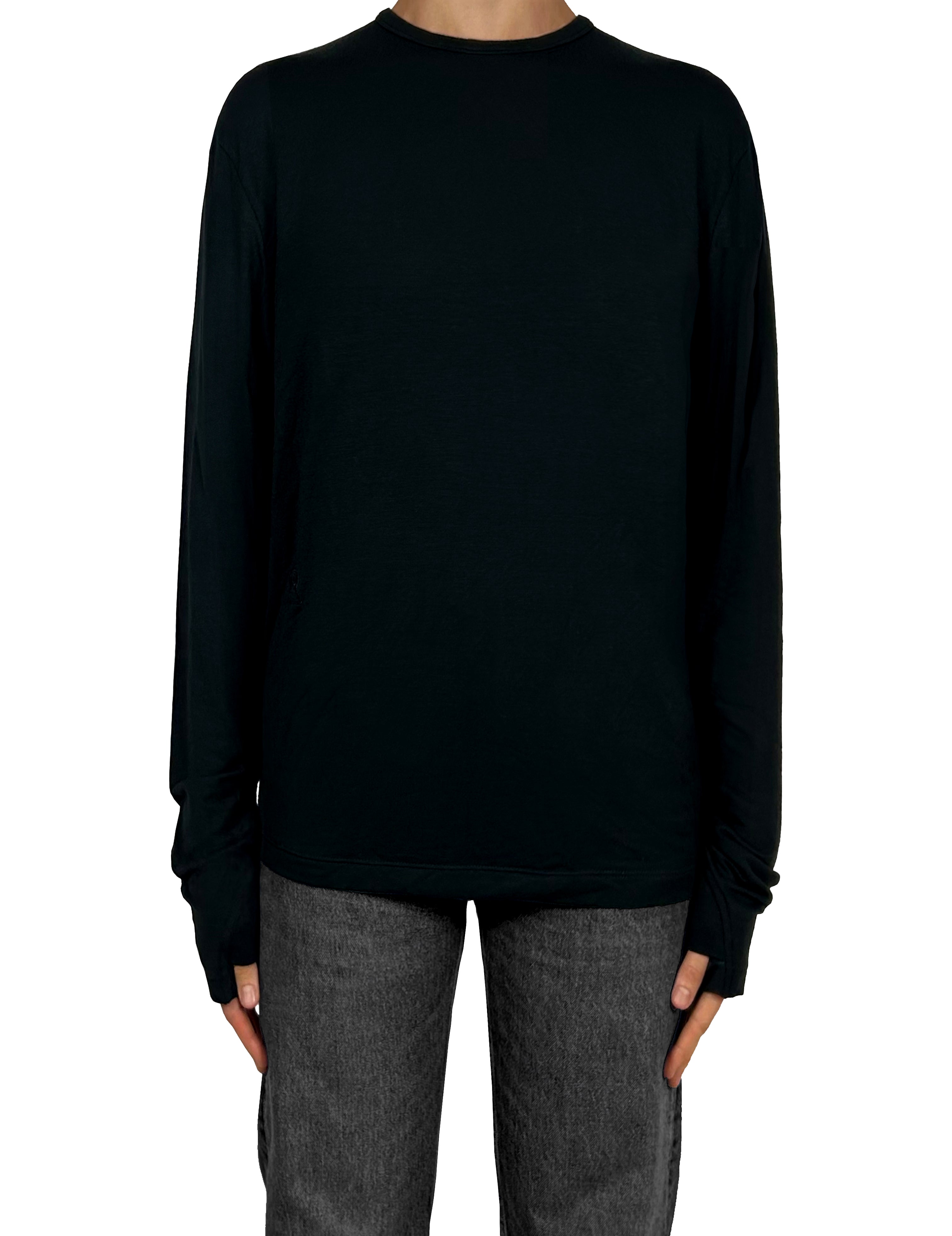 The Classic long sleeve crewneck