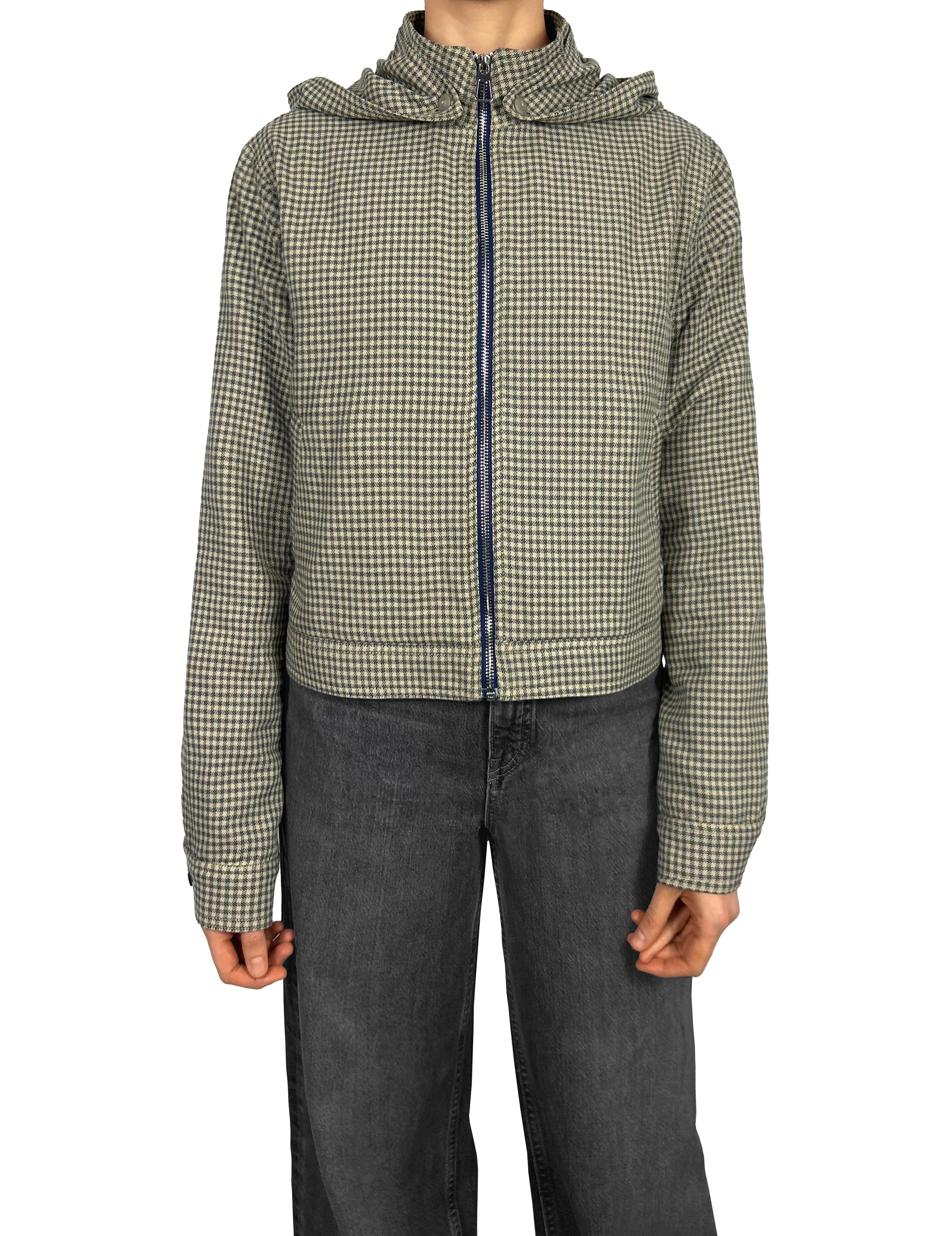 The Checked Trucker Jacket