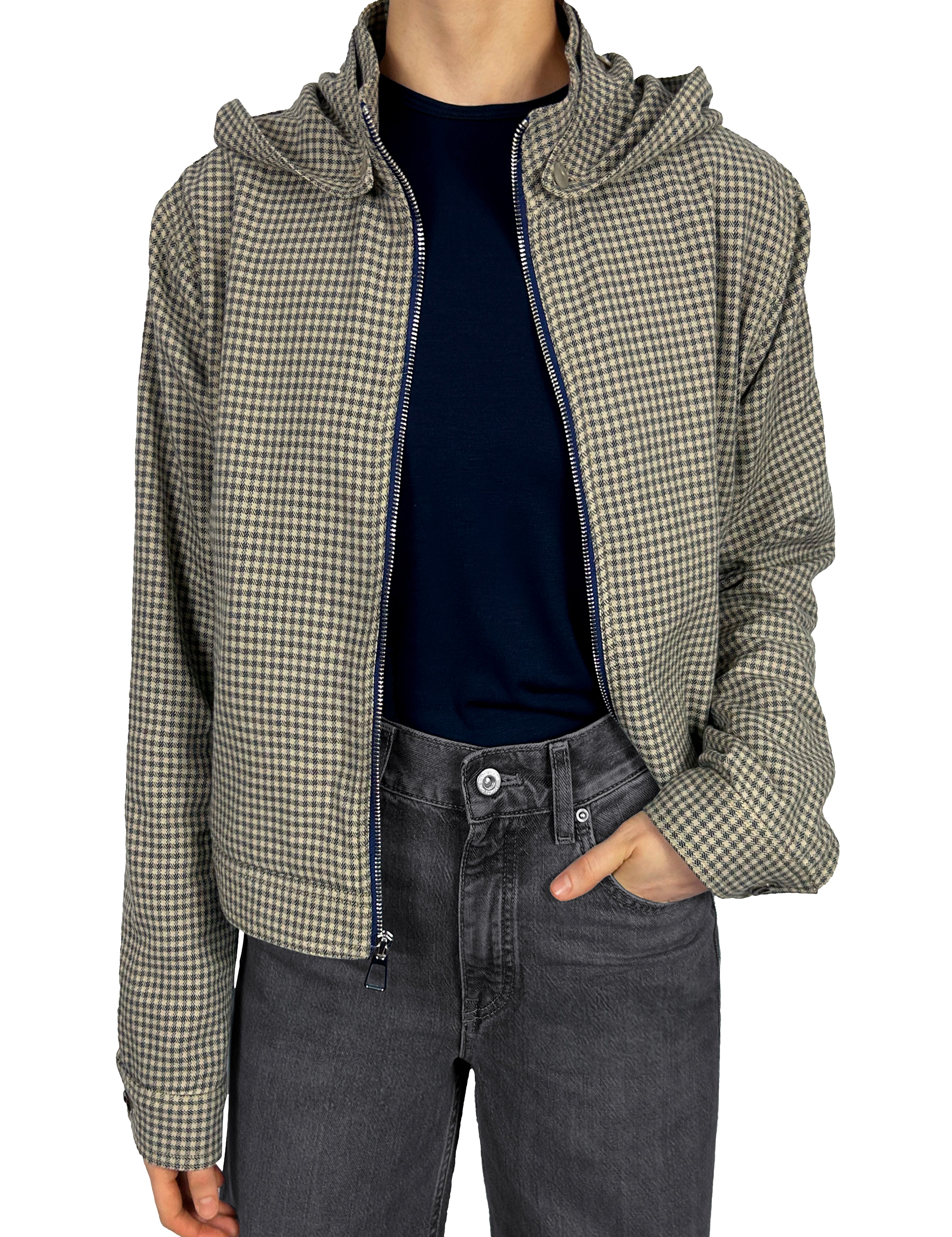 The Checked Trucker Jacket