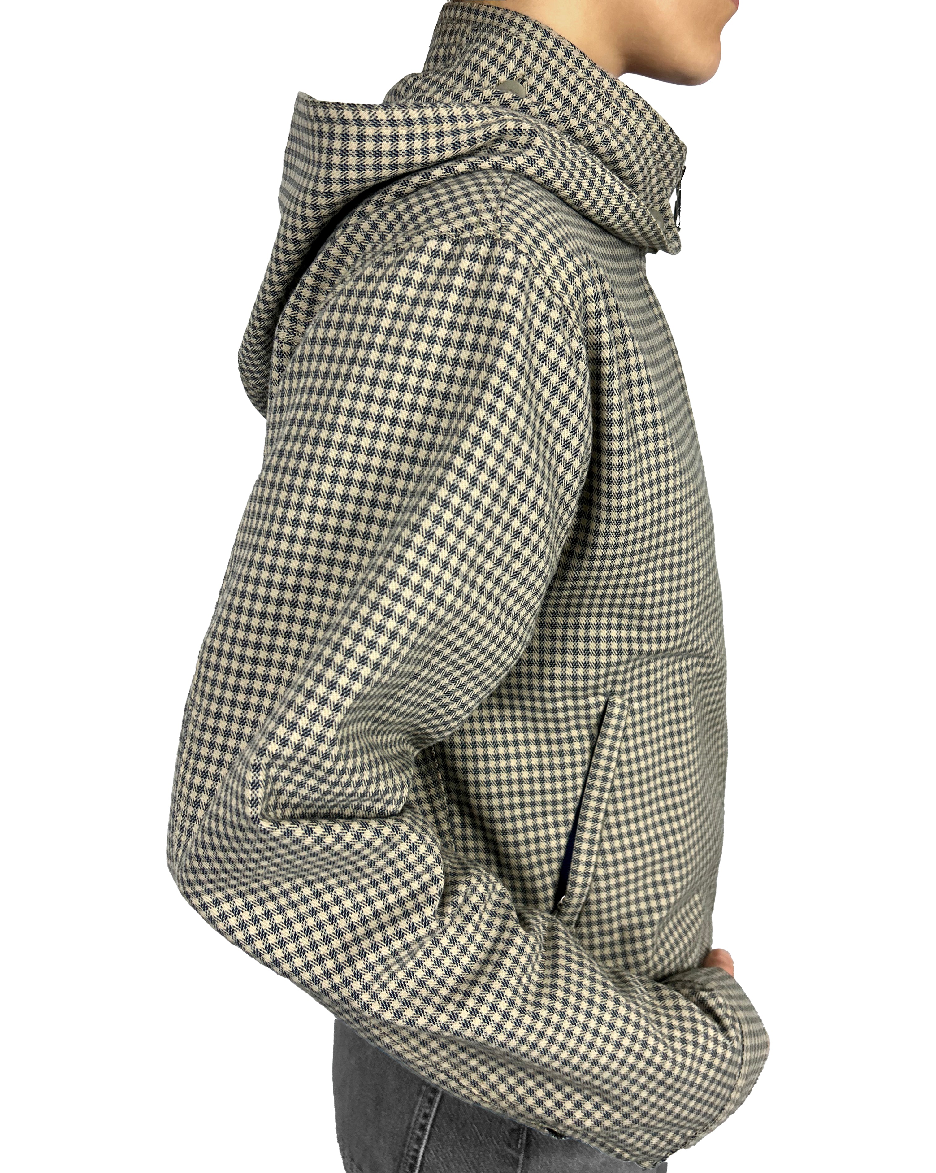 The Checked Trucker Jacket
