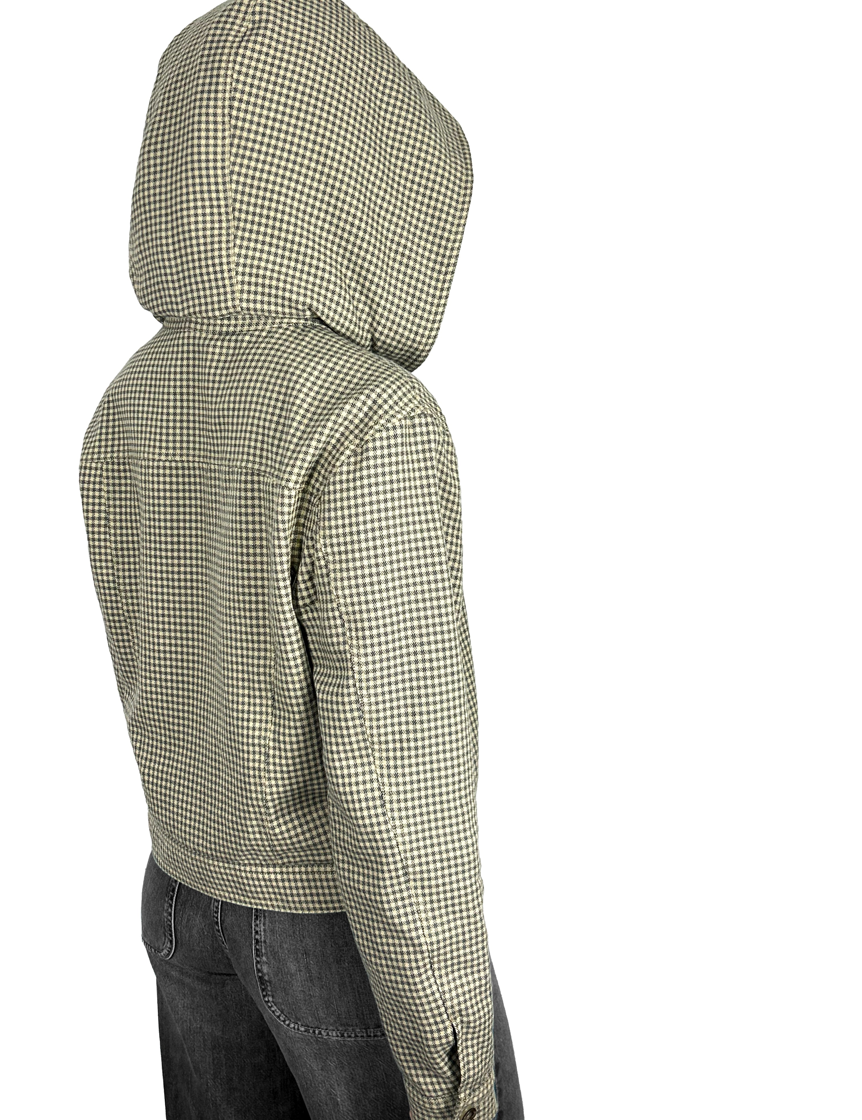 The Checked Trucker Jacket