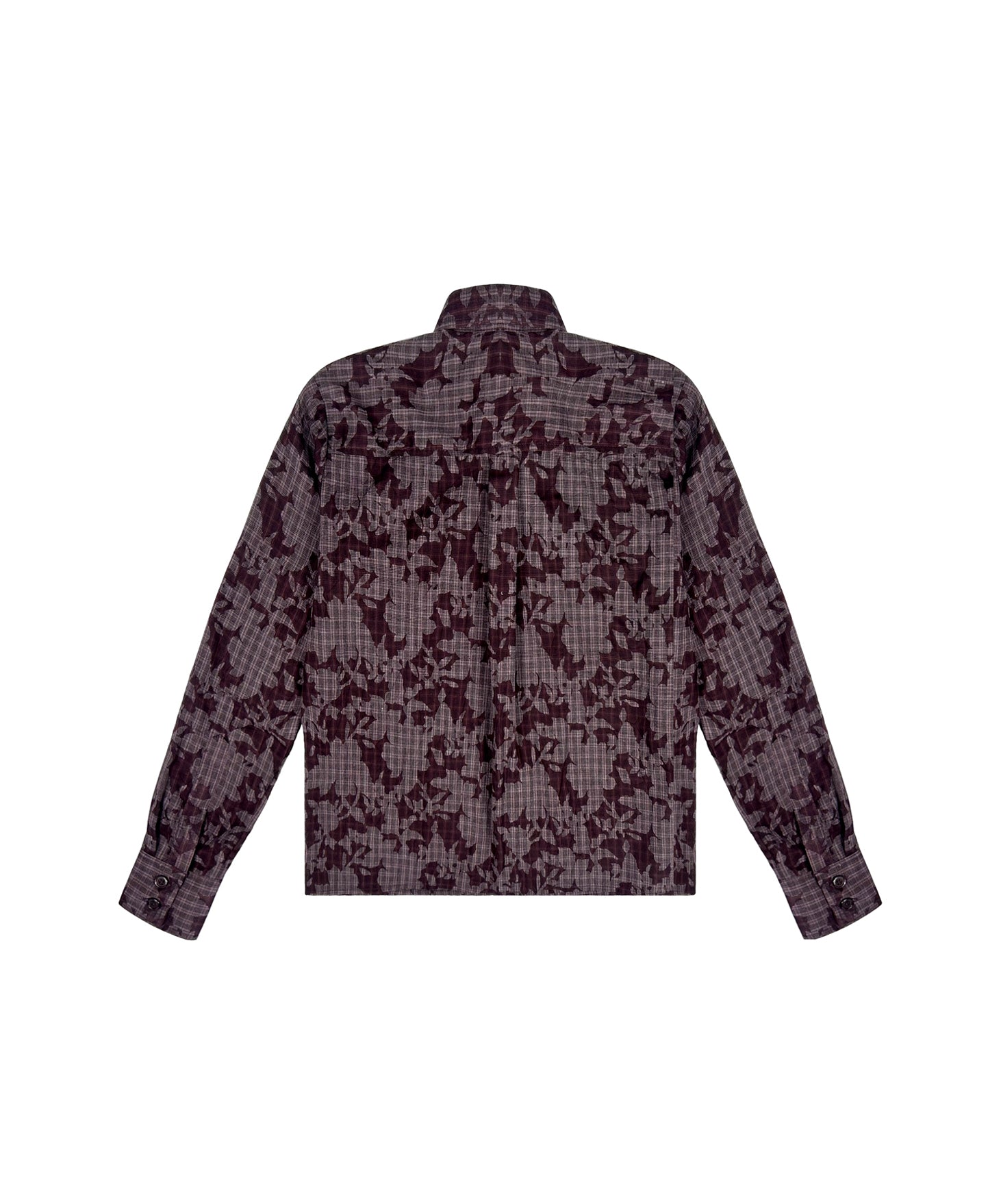 The Eggplant Checked Shirt