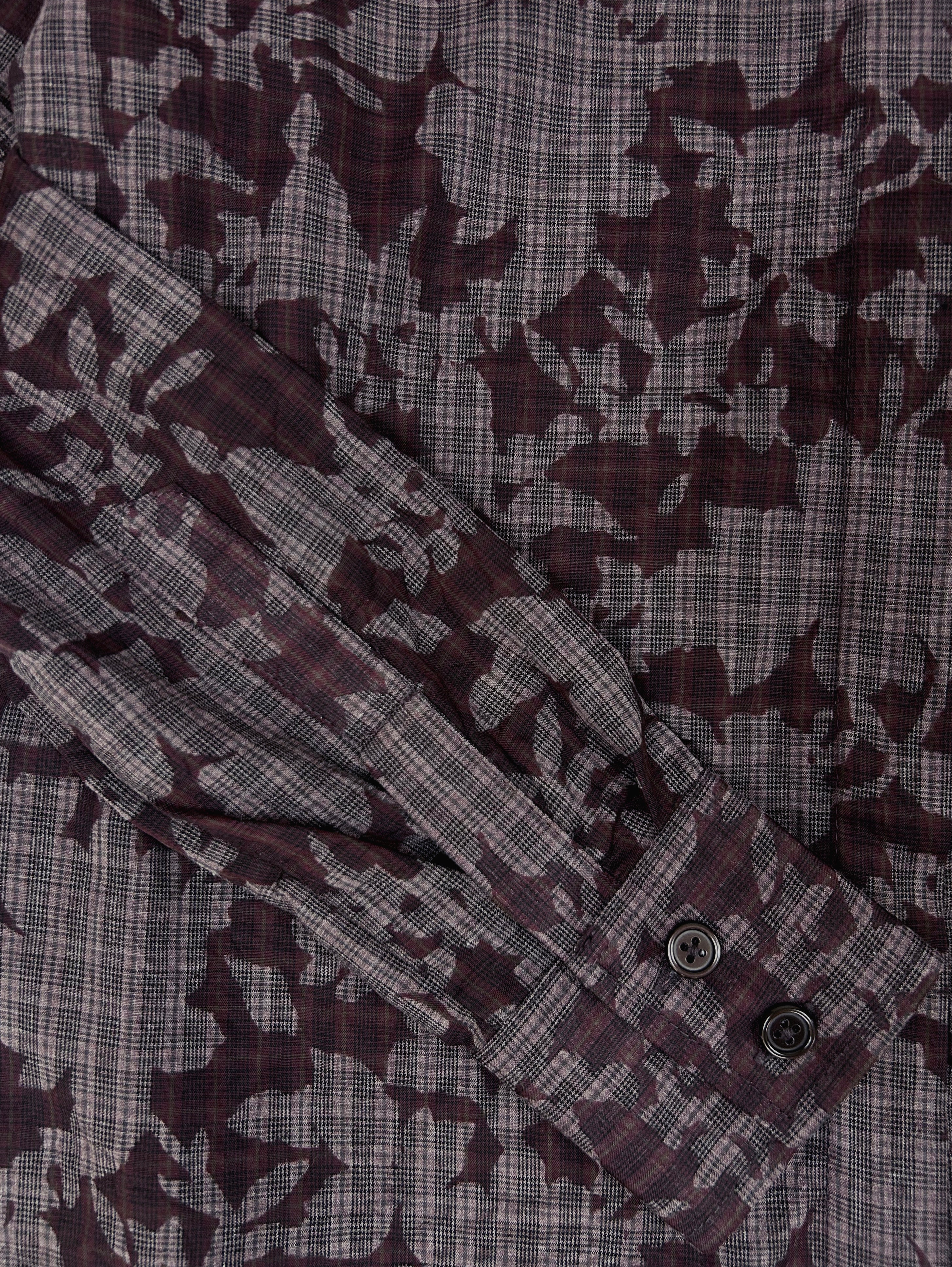 The Eggplant Checked Shirt