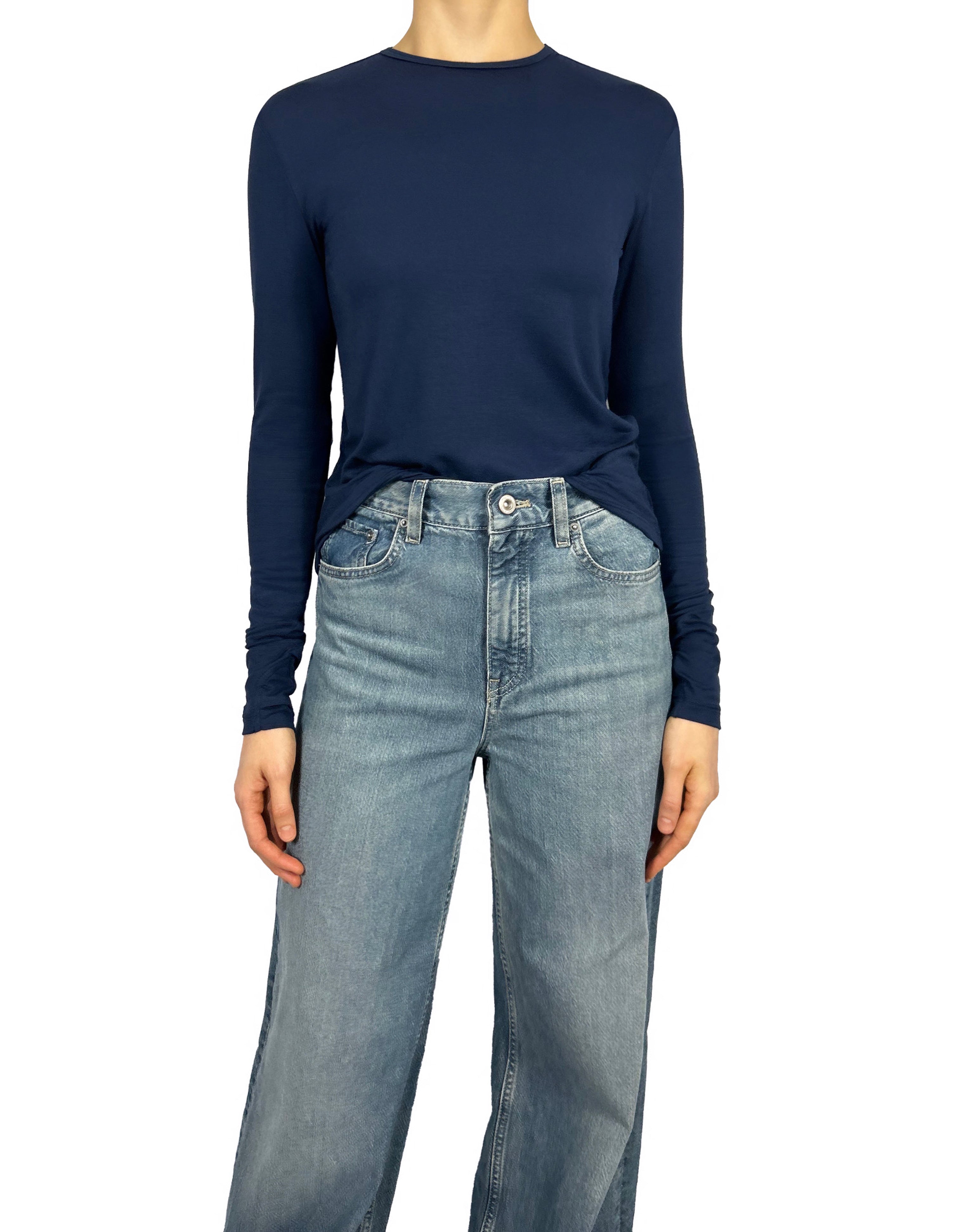 The Glove Top (Classic Navy)