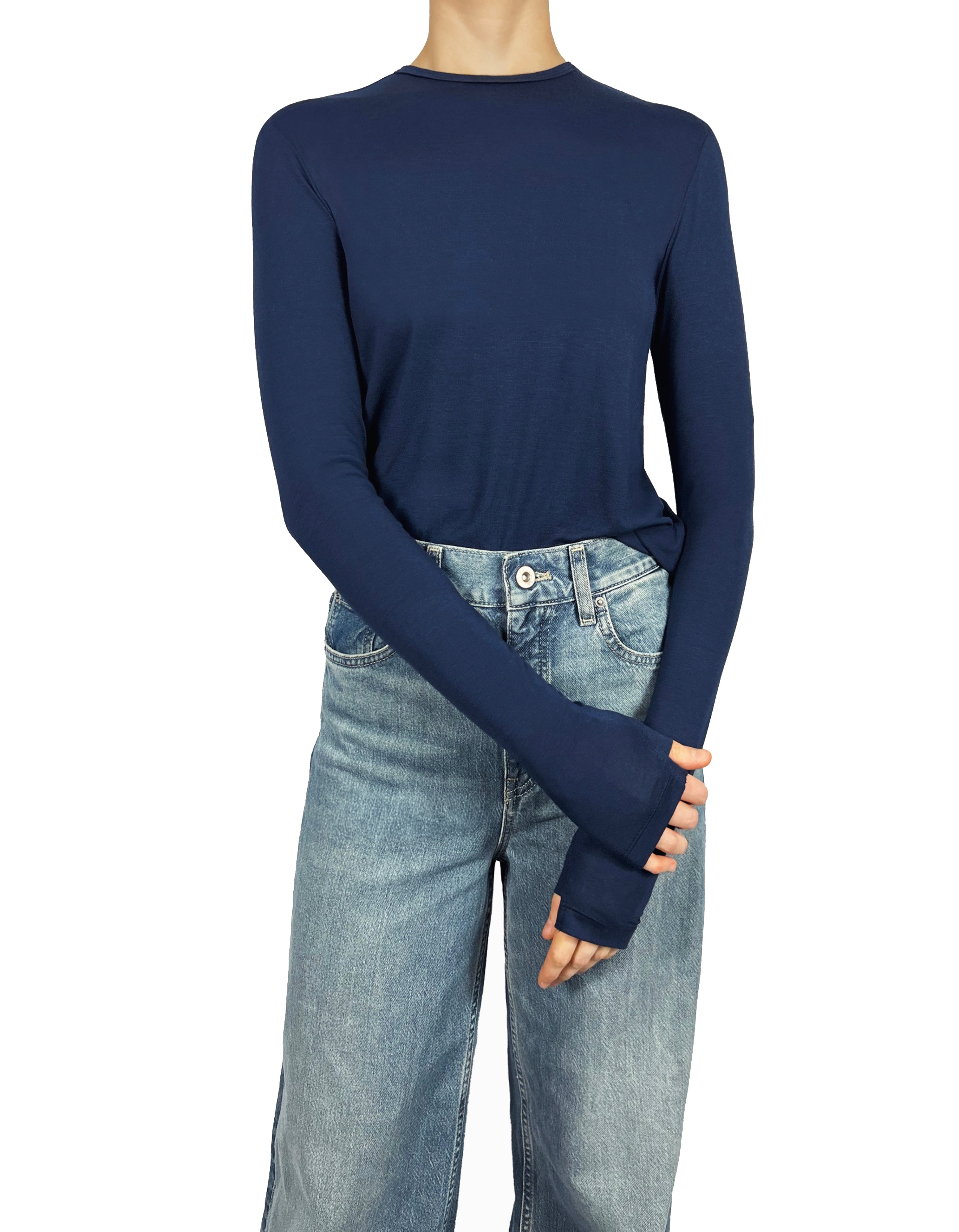 The Glove Top (Classic Navy)