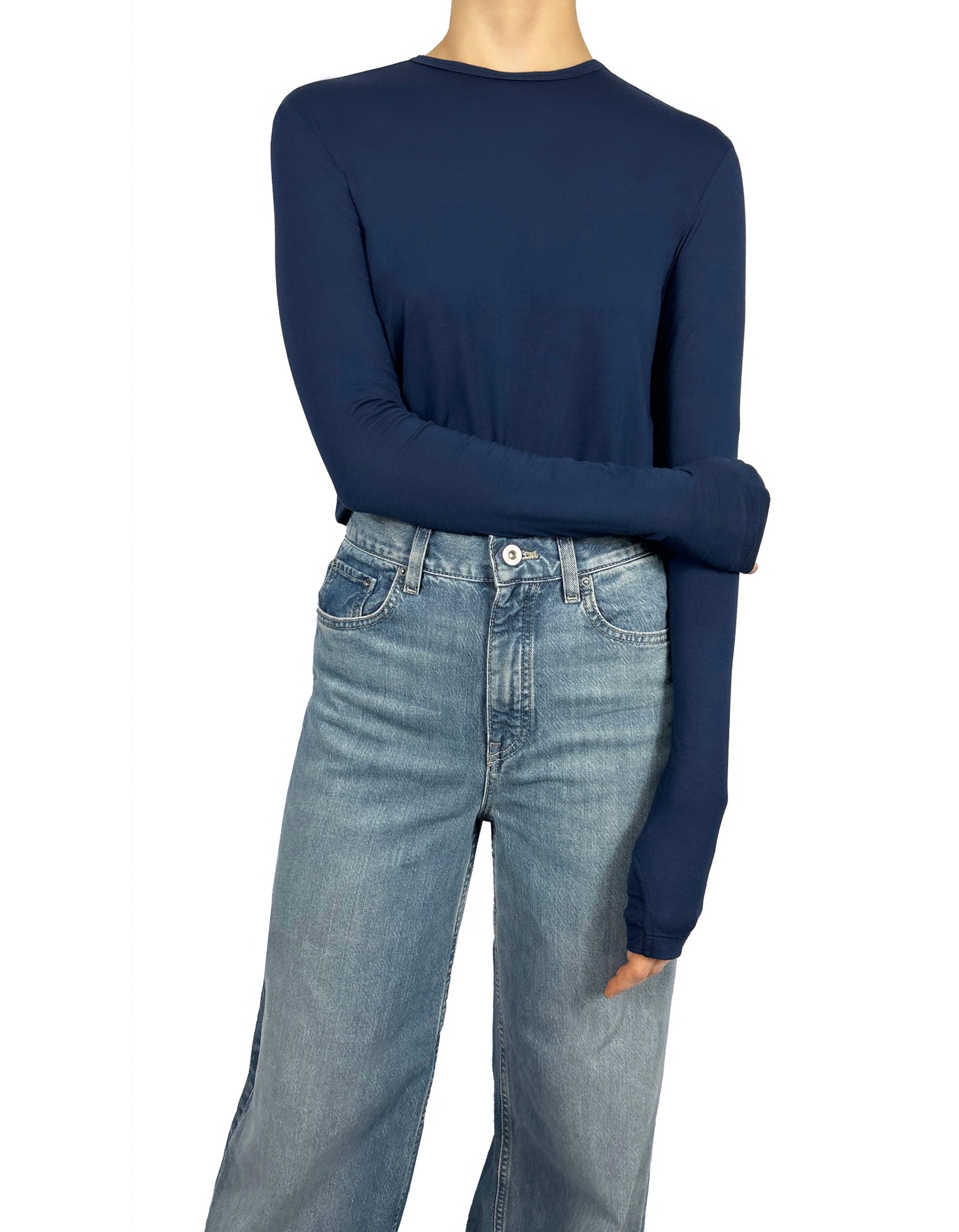 The Glove Top (Classic Navy)