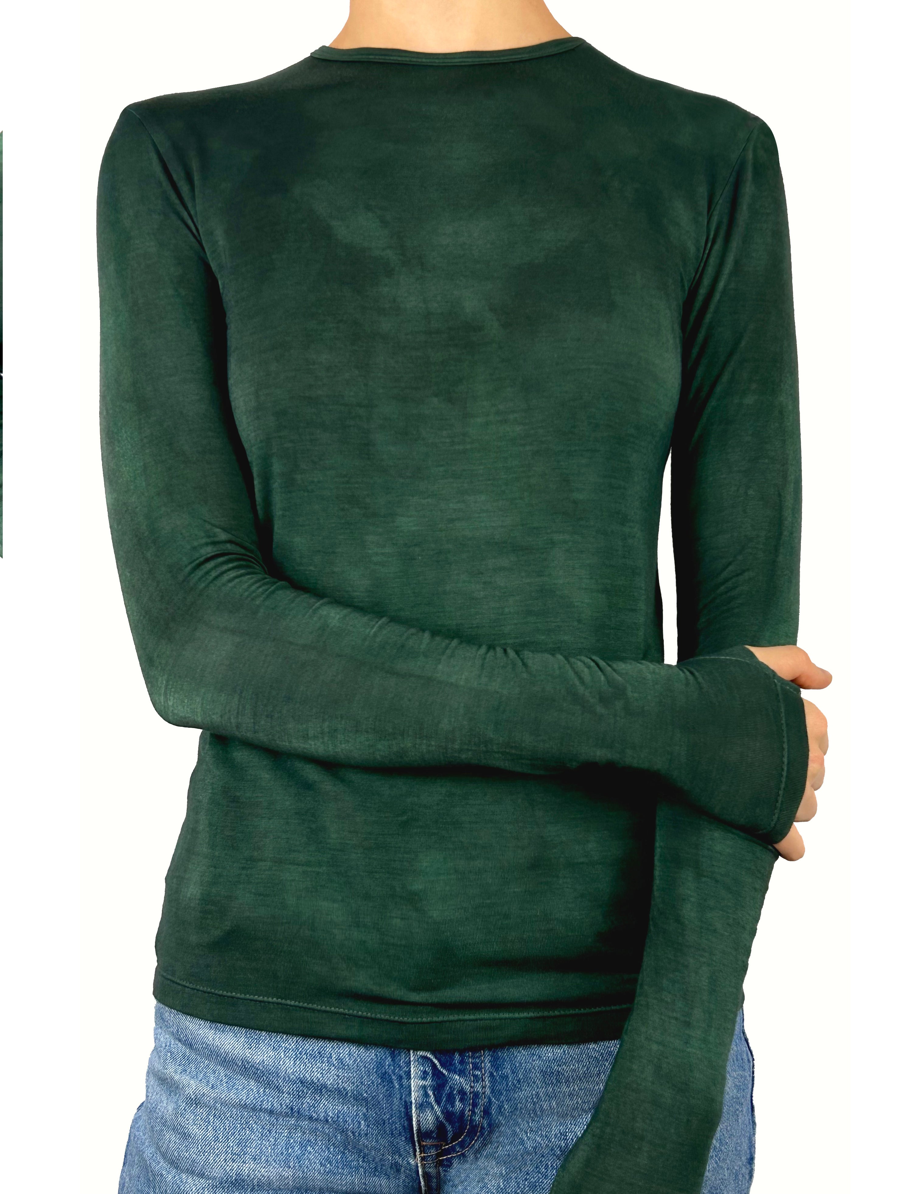 The Glove top (Dusky Green)