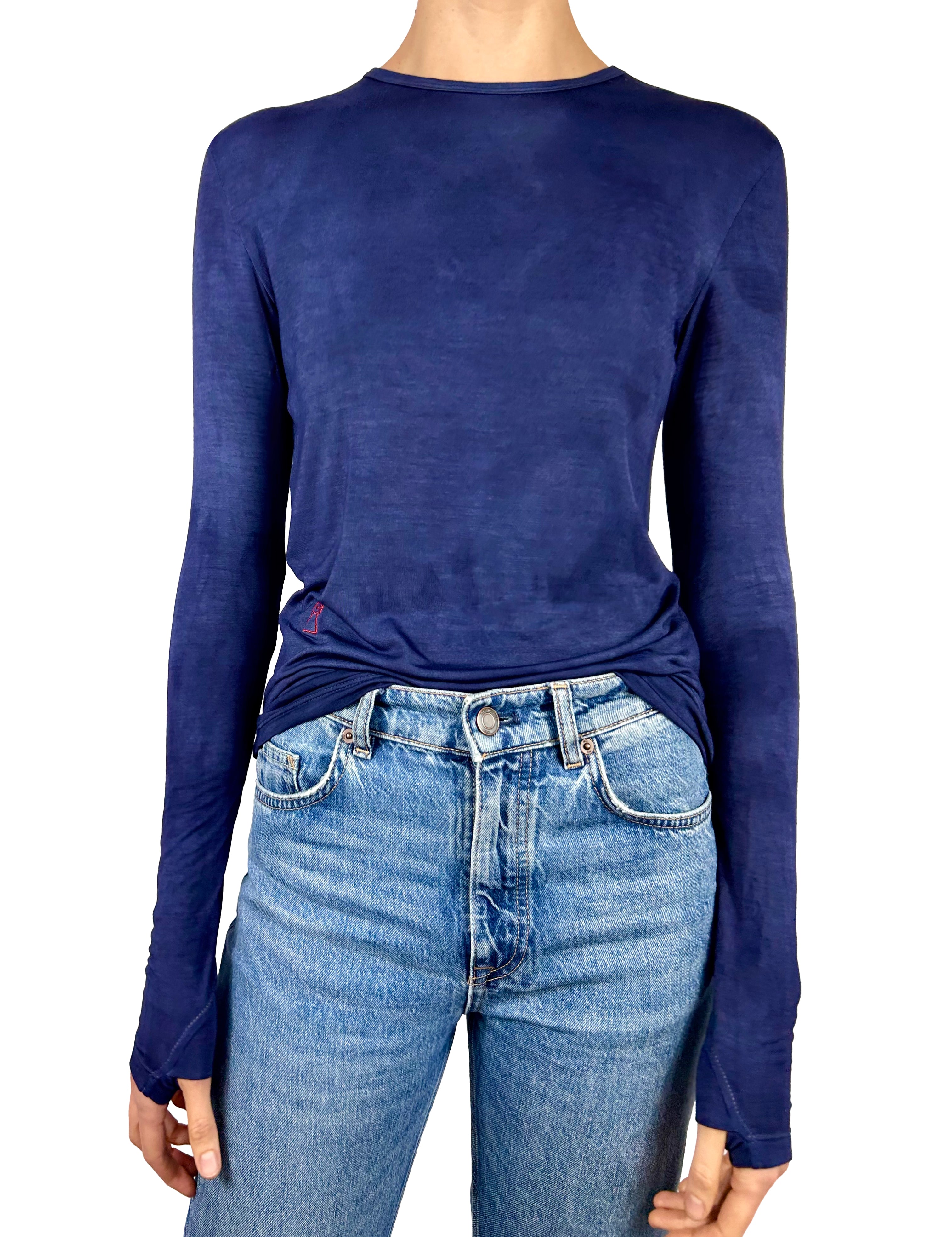 The Glove top (Perfect Blue)