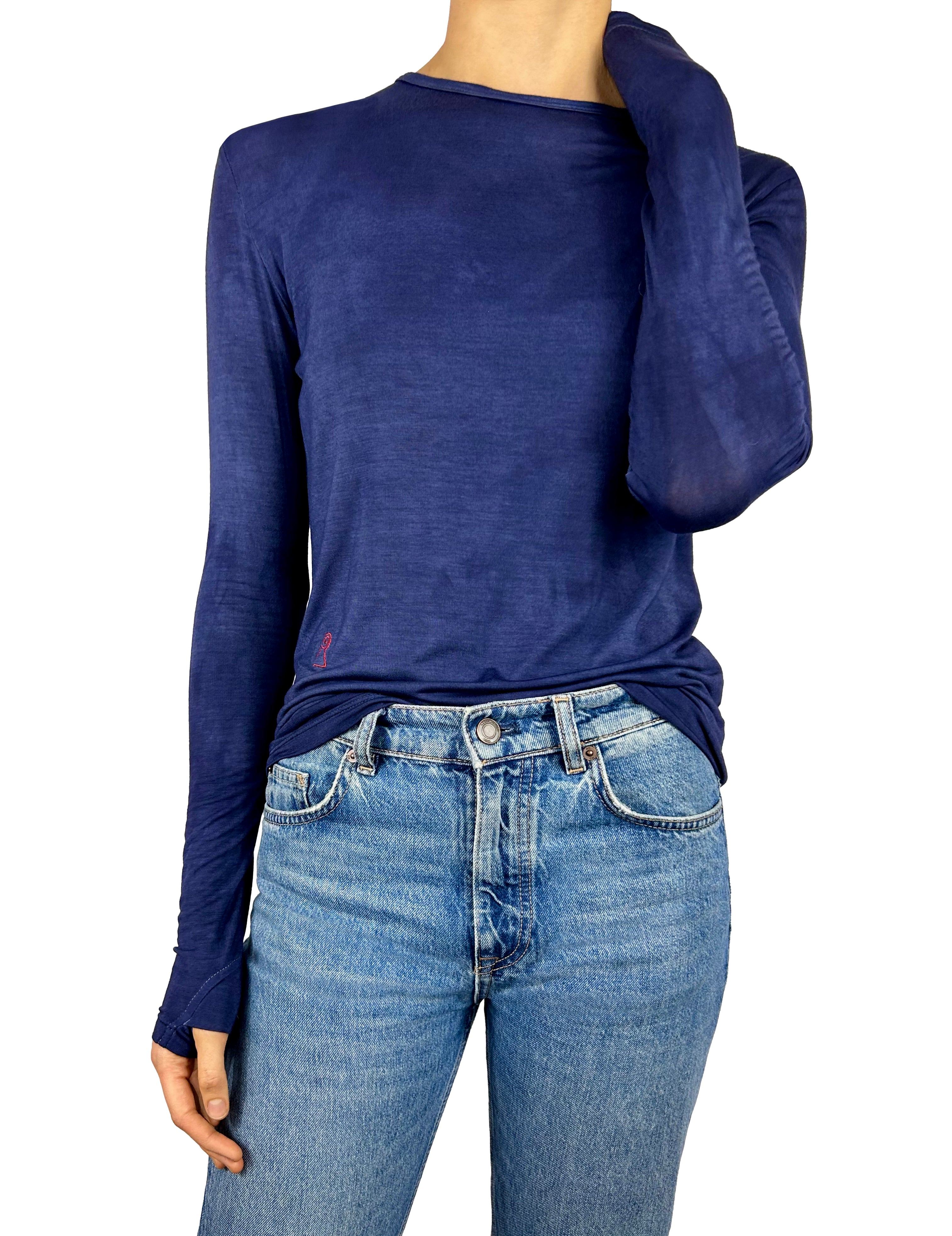 The Glove top (Perfect Blue)