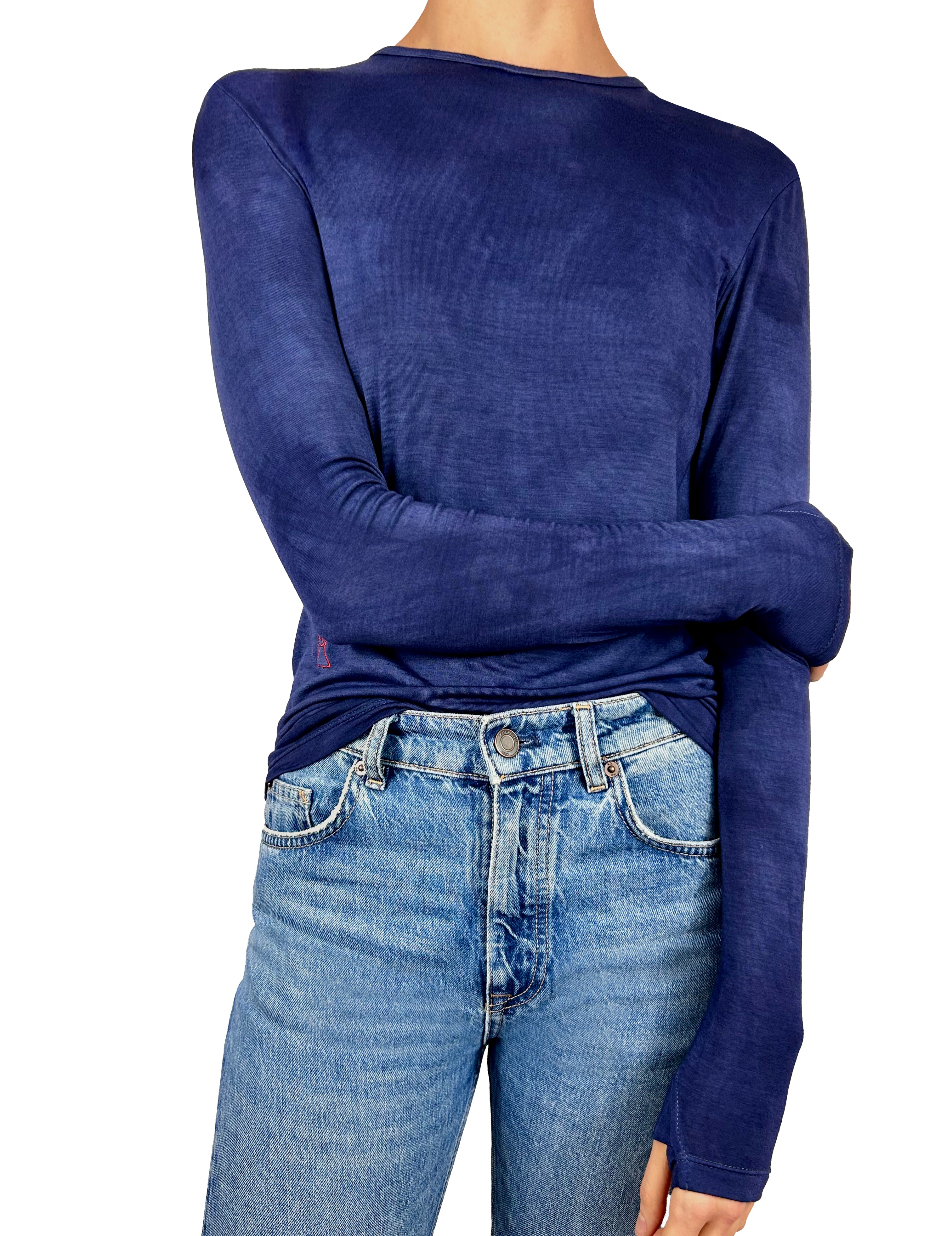 The Glove top (Perfect Blue)