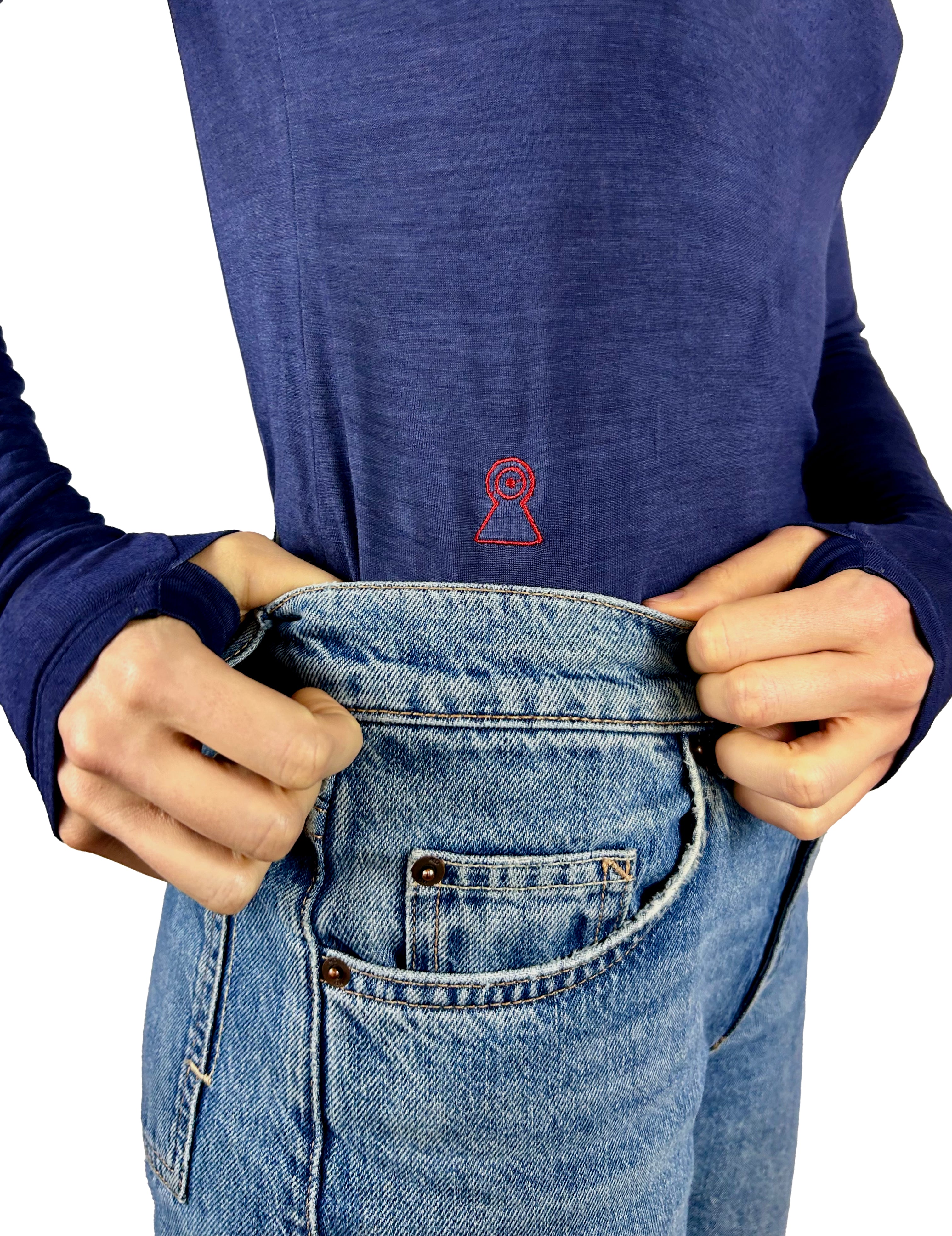 The Glove top (Perfect Blue)