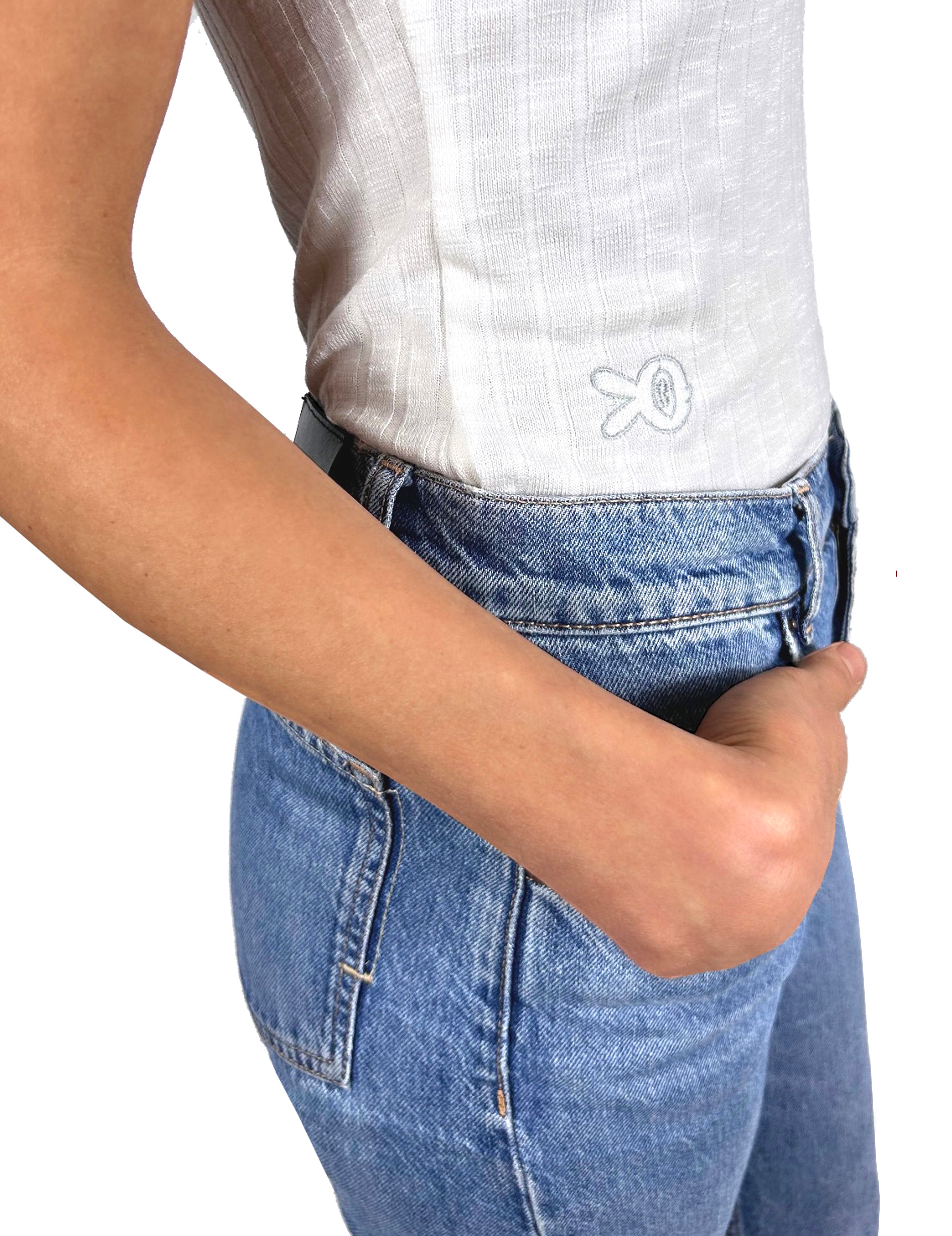 The Jiji ribbed Top (Ivory)
