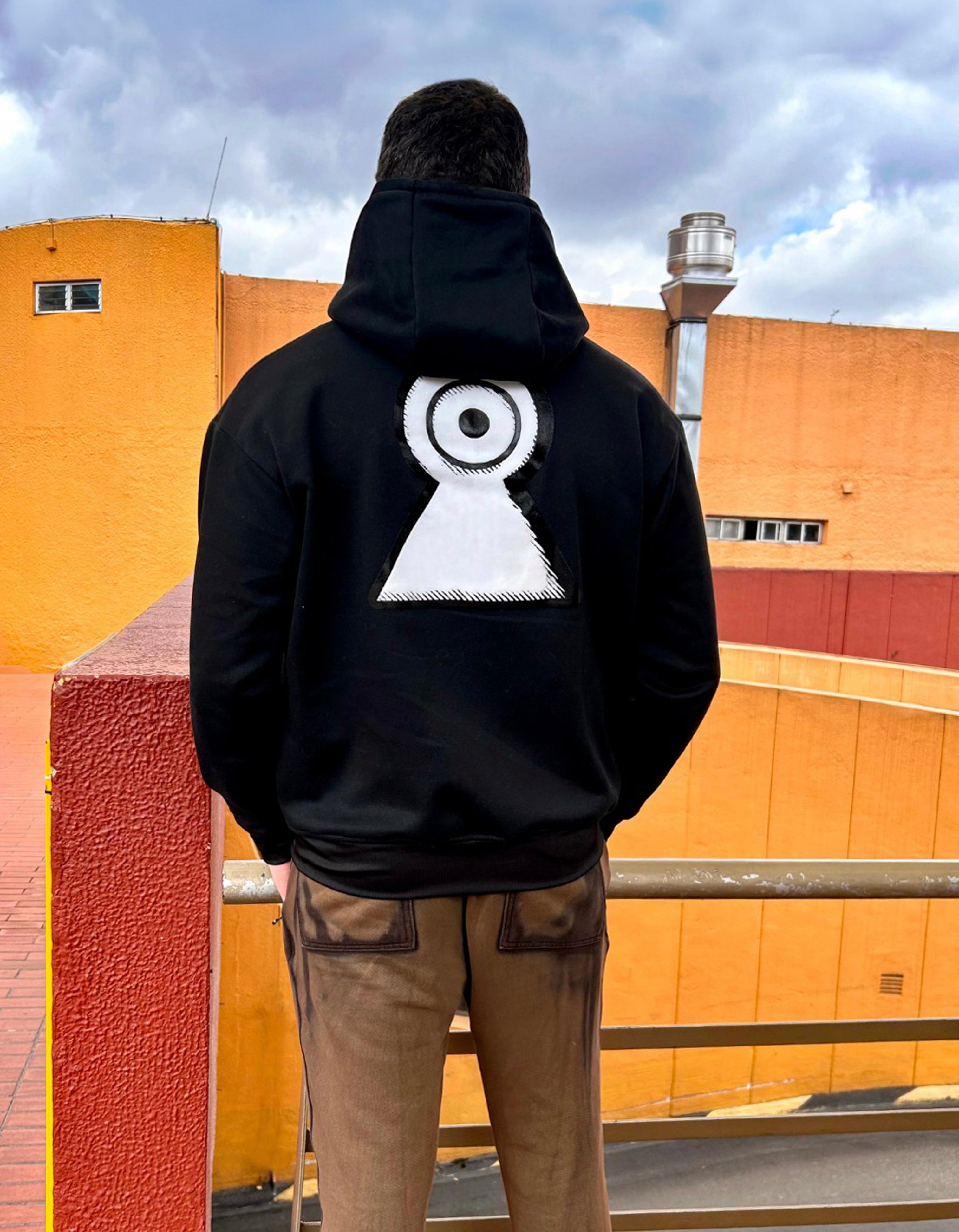 The Look inside hoodie (Black)