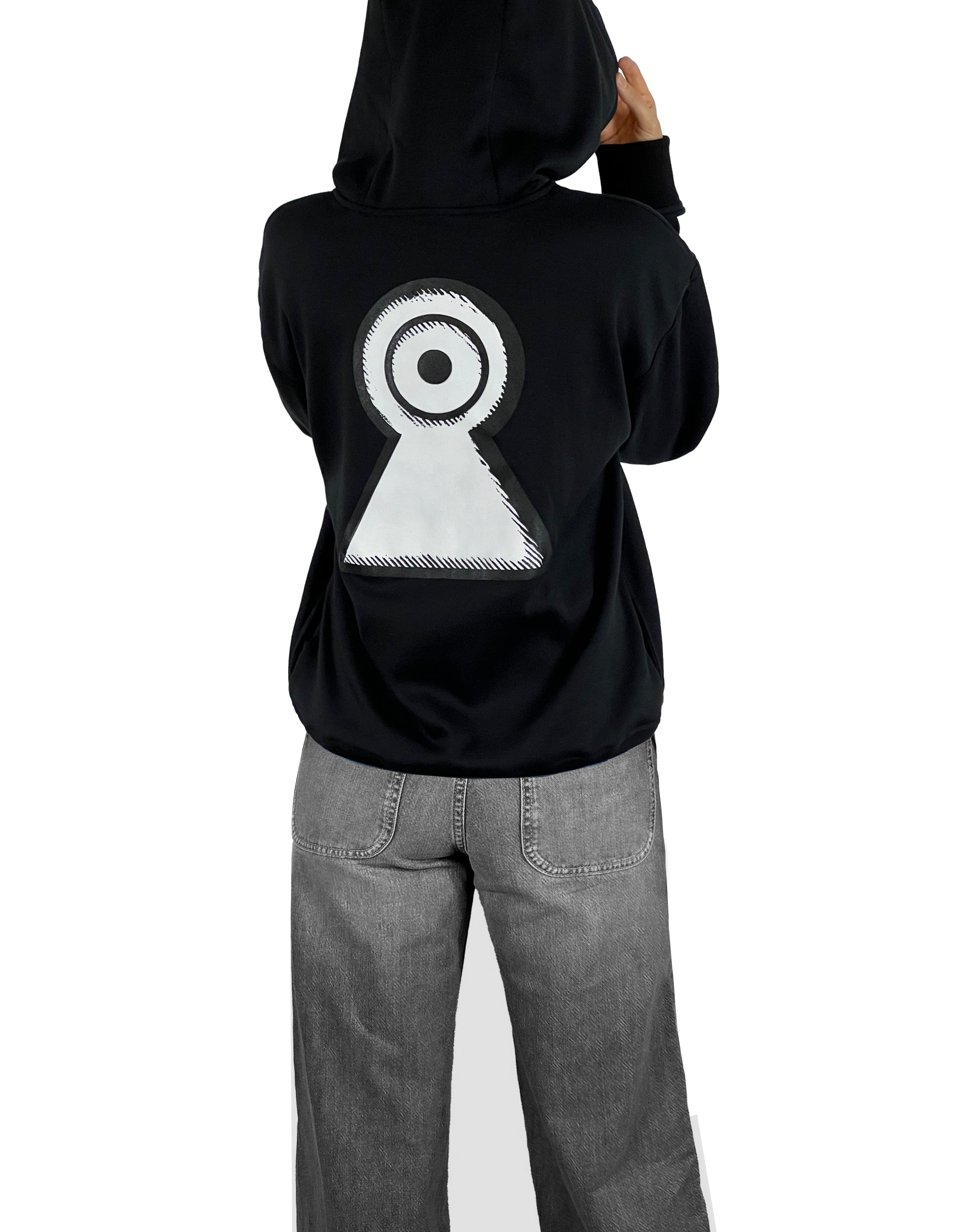 The Look inside hoodie (Black)
