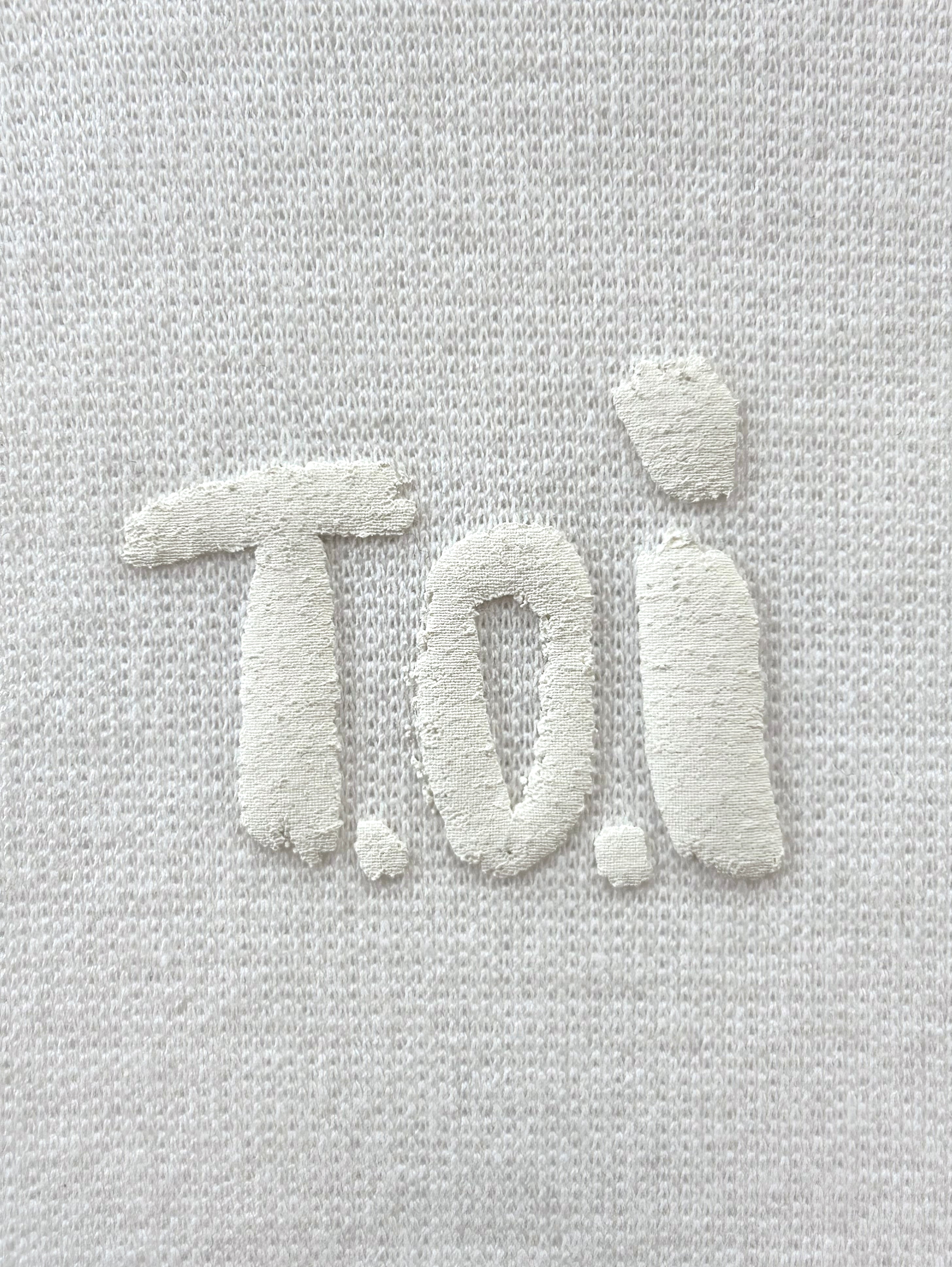 The Look inside hoodie (Ivory)
