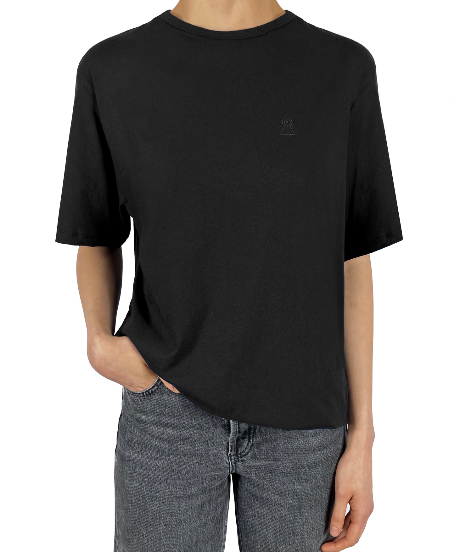 The Keyhole T-shirt (Black)