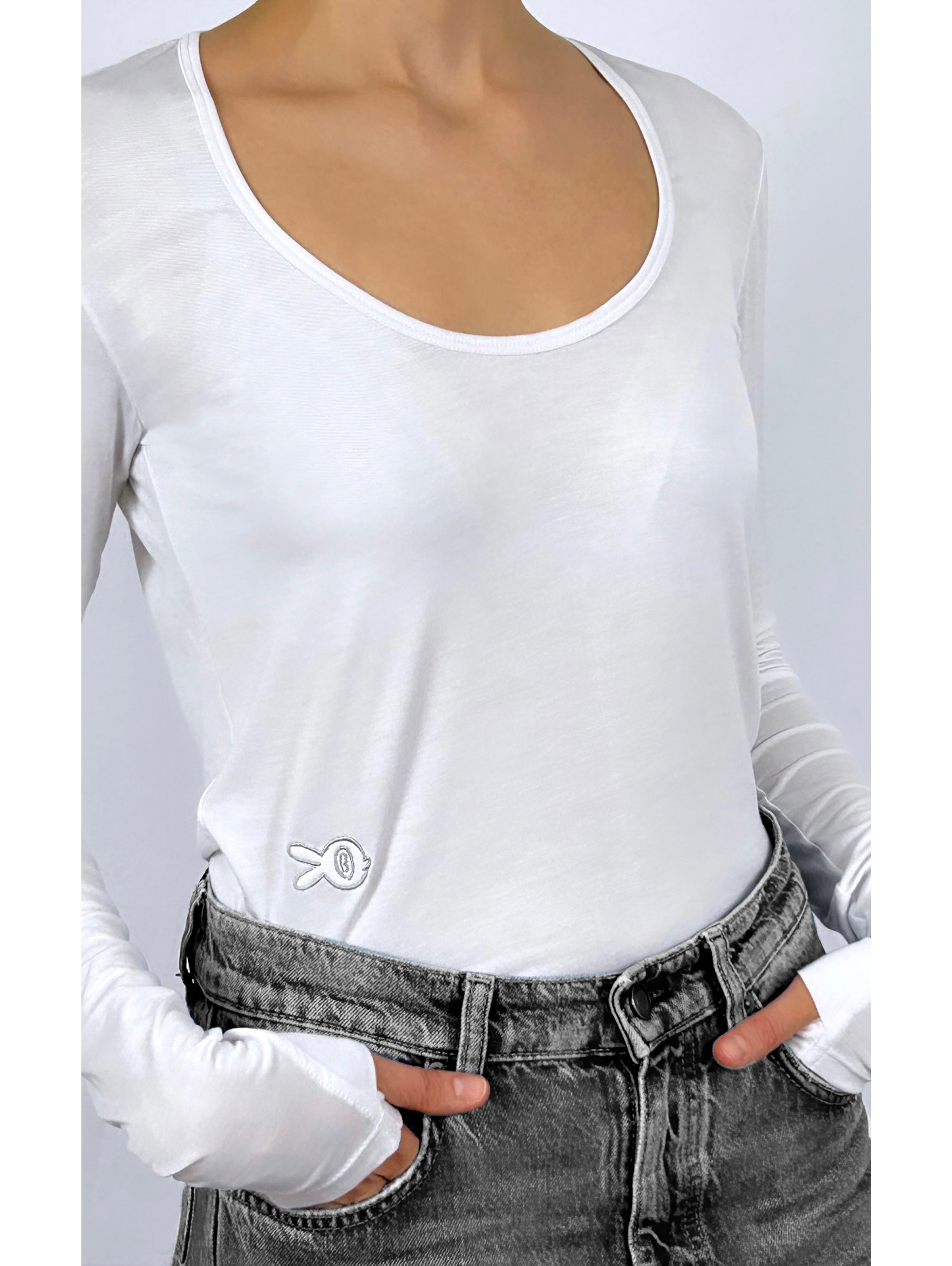 The Luna top (White)