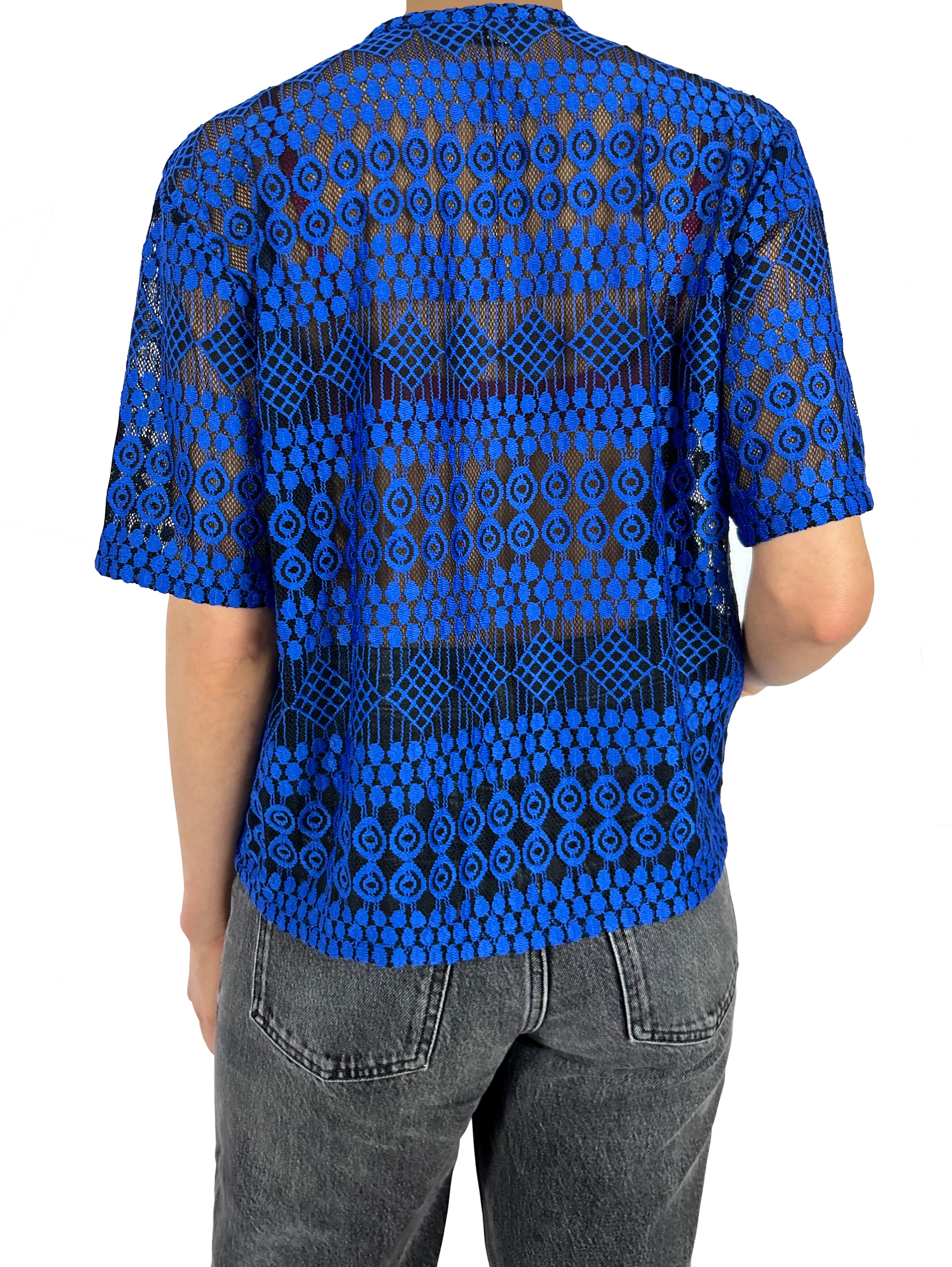 The Tribal Mesh blouse