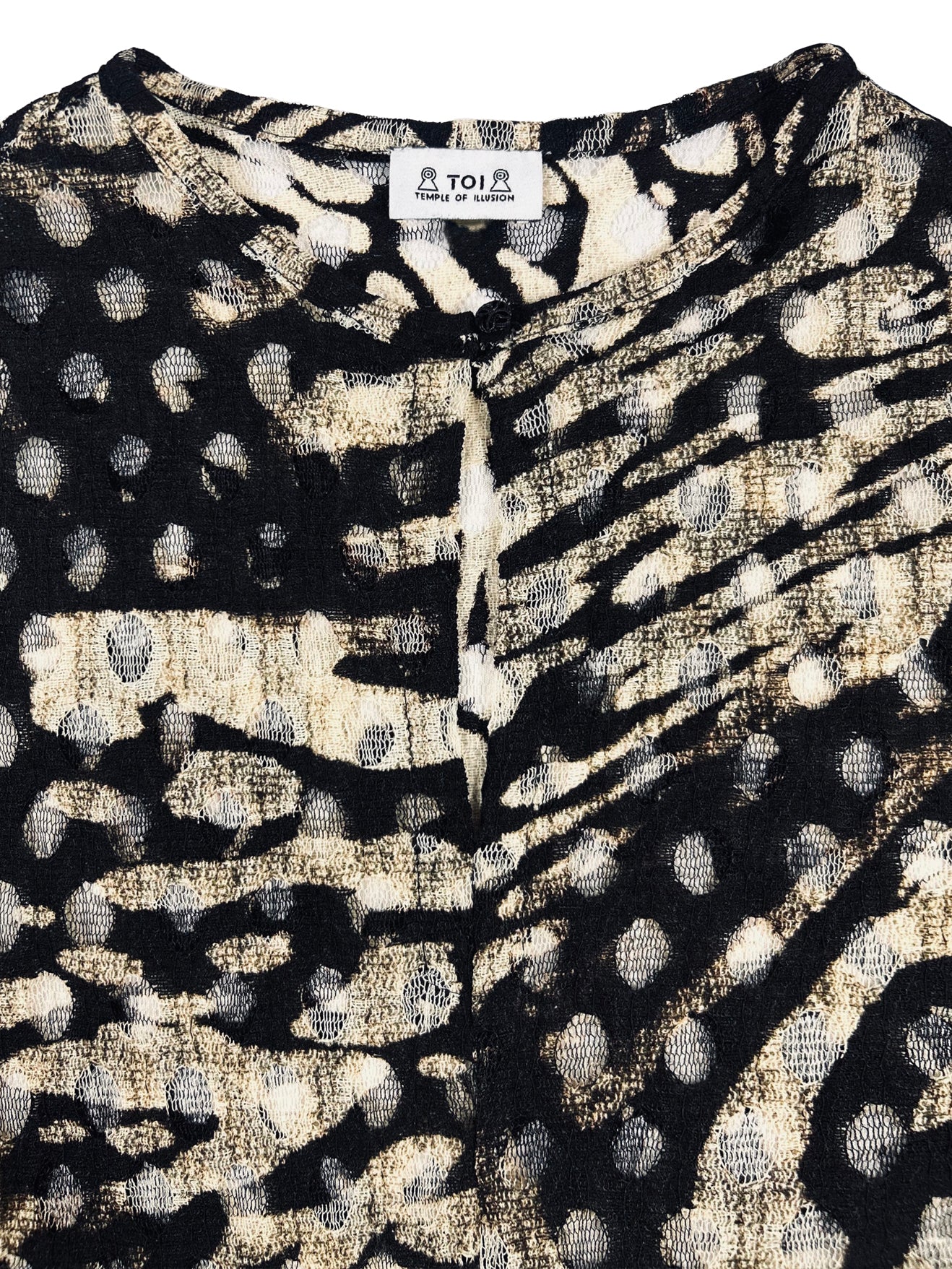 The Marble Tulle Top