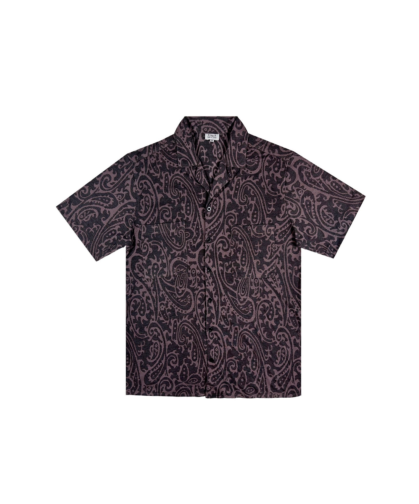 The Paisley camp collar shirt