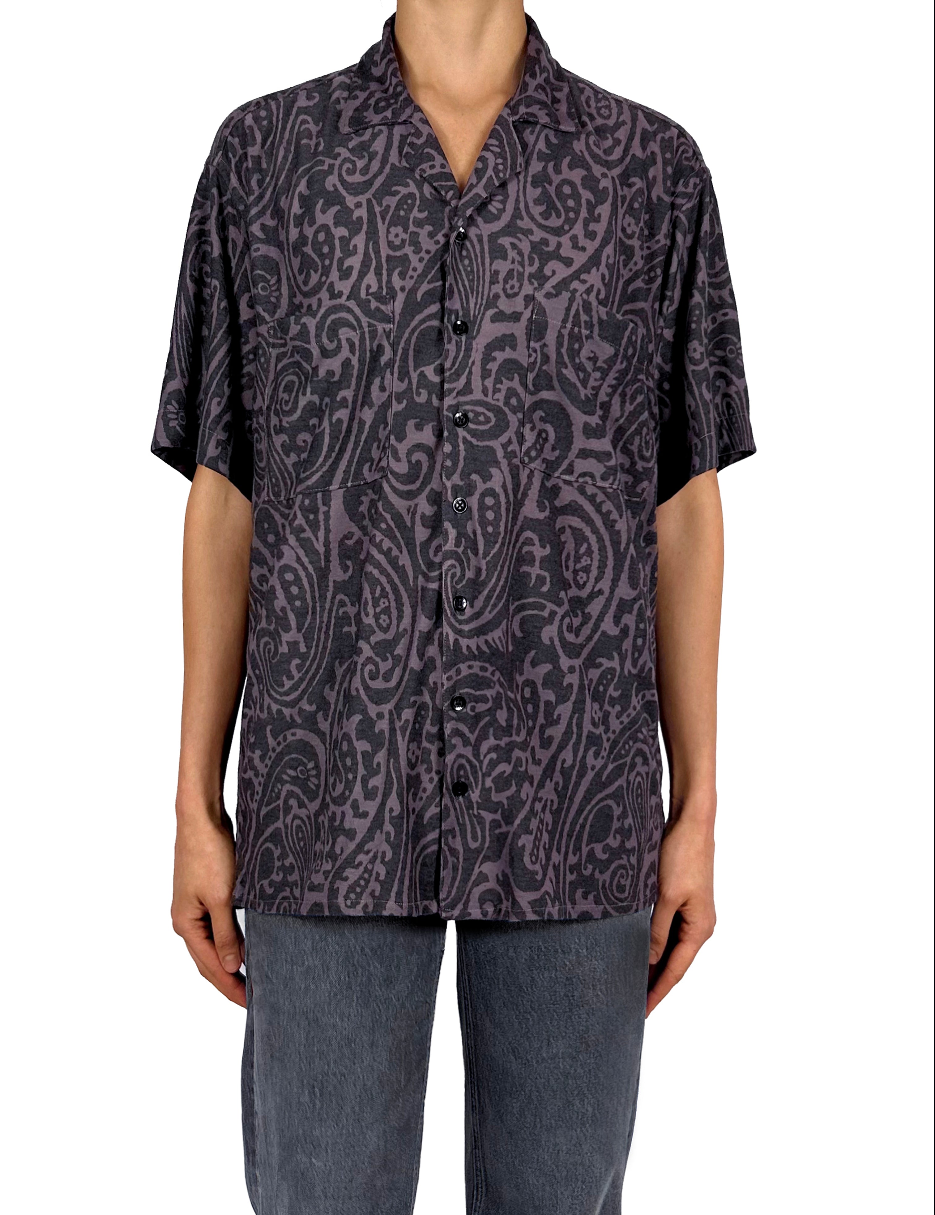 The Paisley camp collar shirt