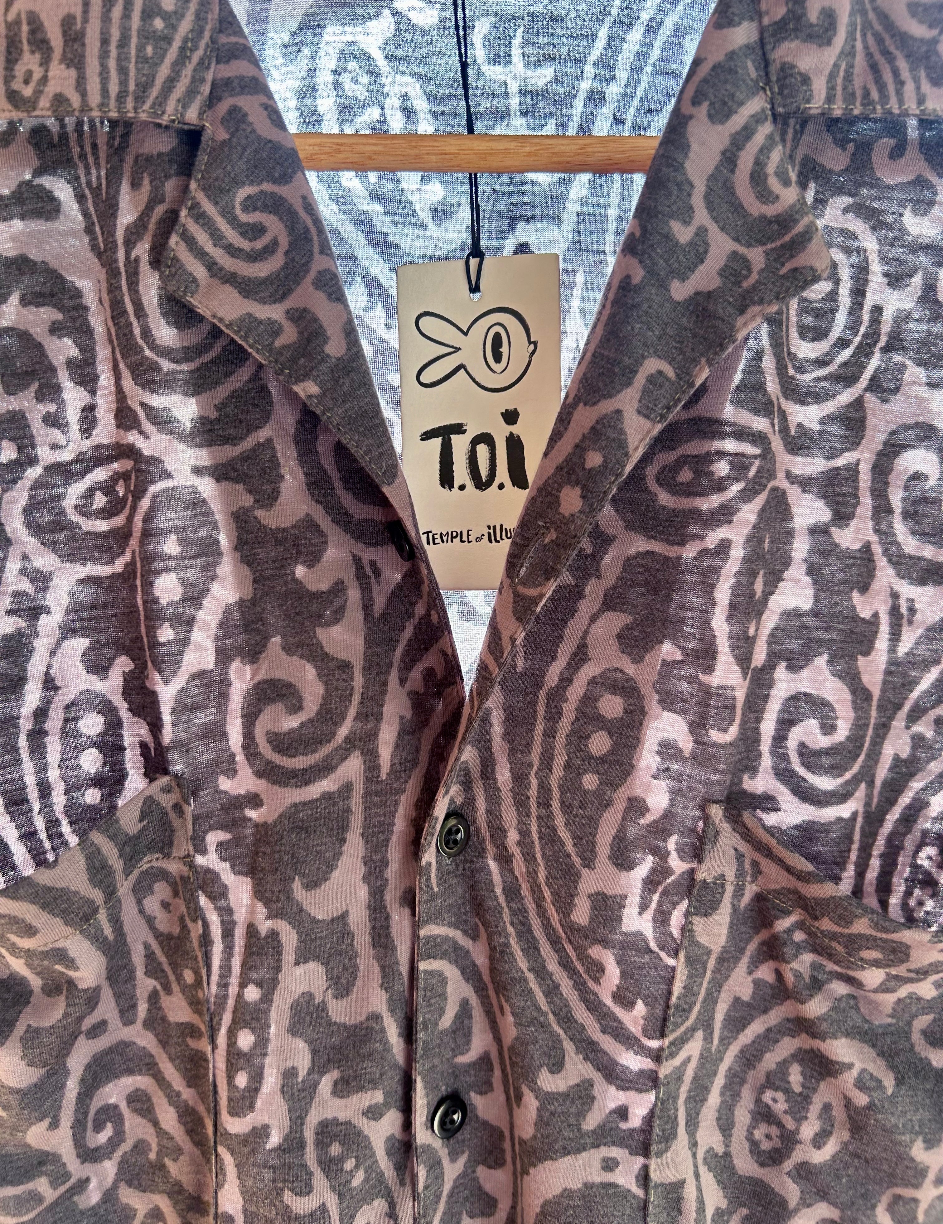 The Paisley camp collar shirt
