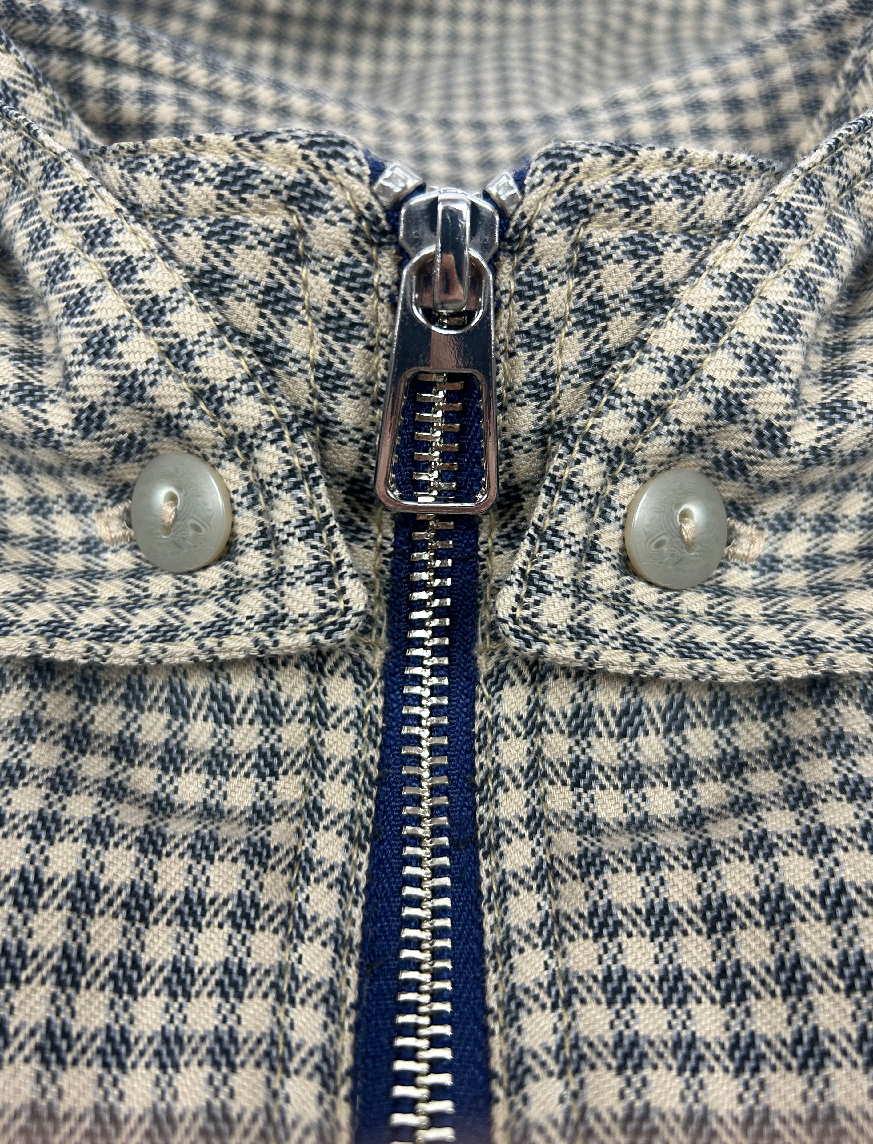 The Checked Trucker Jacket