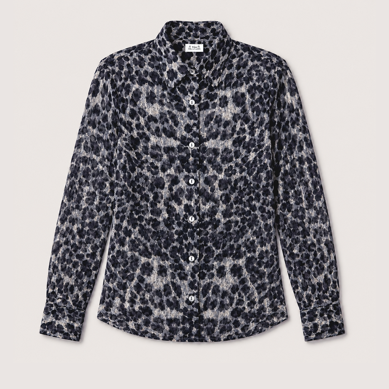 Leopard Tulle Shirt