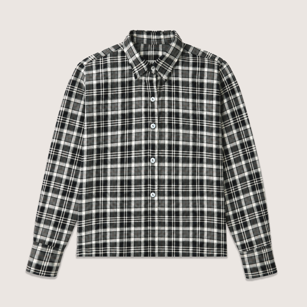 Lightweight Plaid Shirt