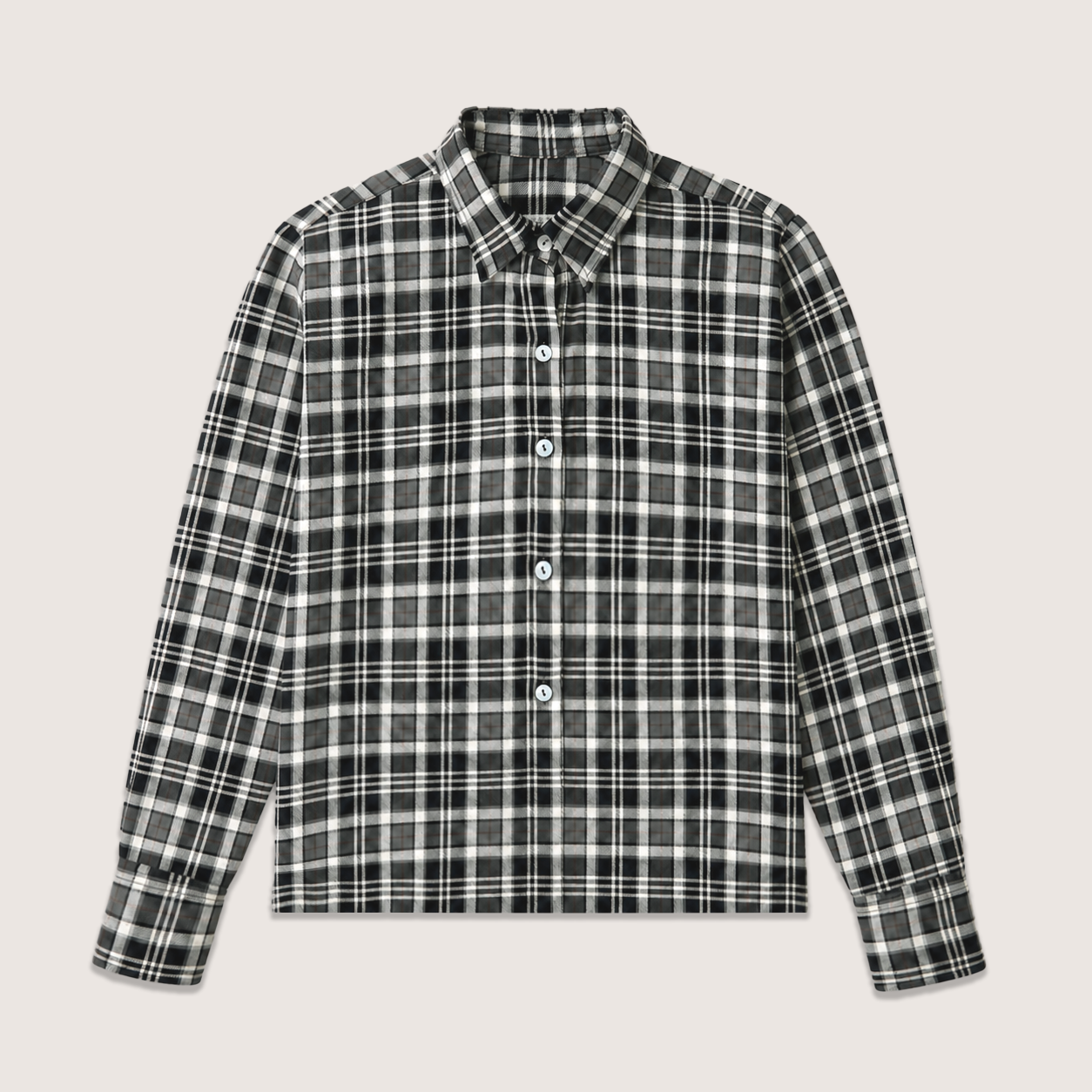Lightweight Plaid Shirt