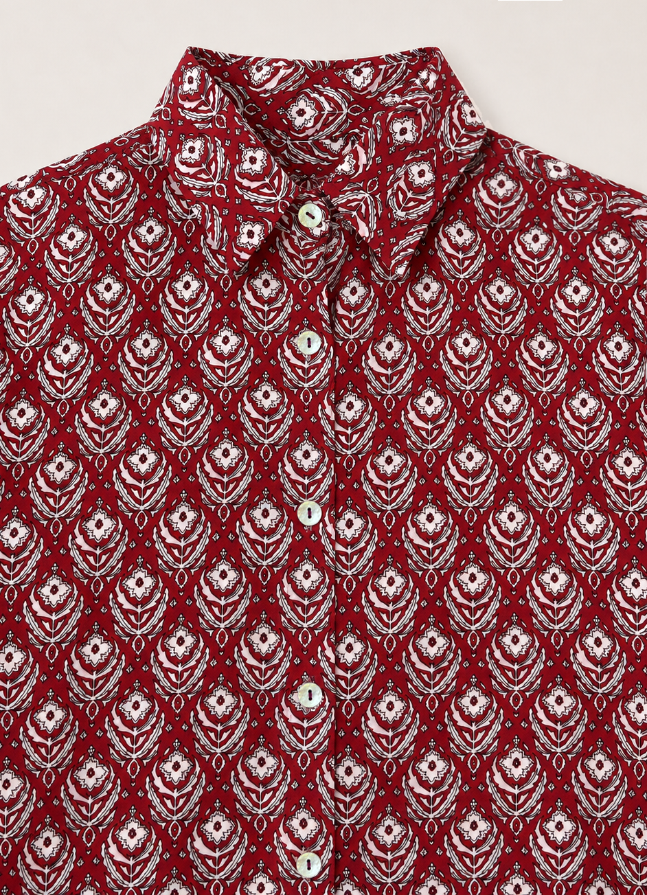 Floral Print Shirt