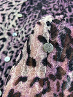 Leopard Tulle Blouse