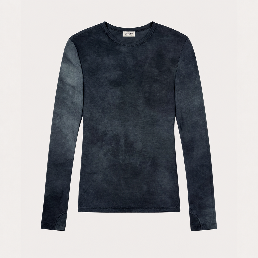 Camiseta en viscosa con guante (Charcoal)