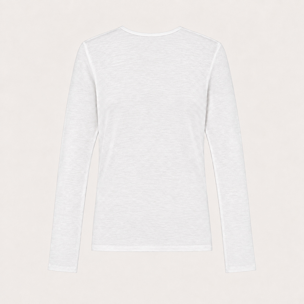 Camiseta de punto en viscosa (Blanco)