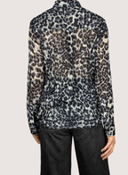 Leopard Tulle Shirt