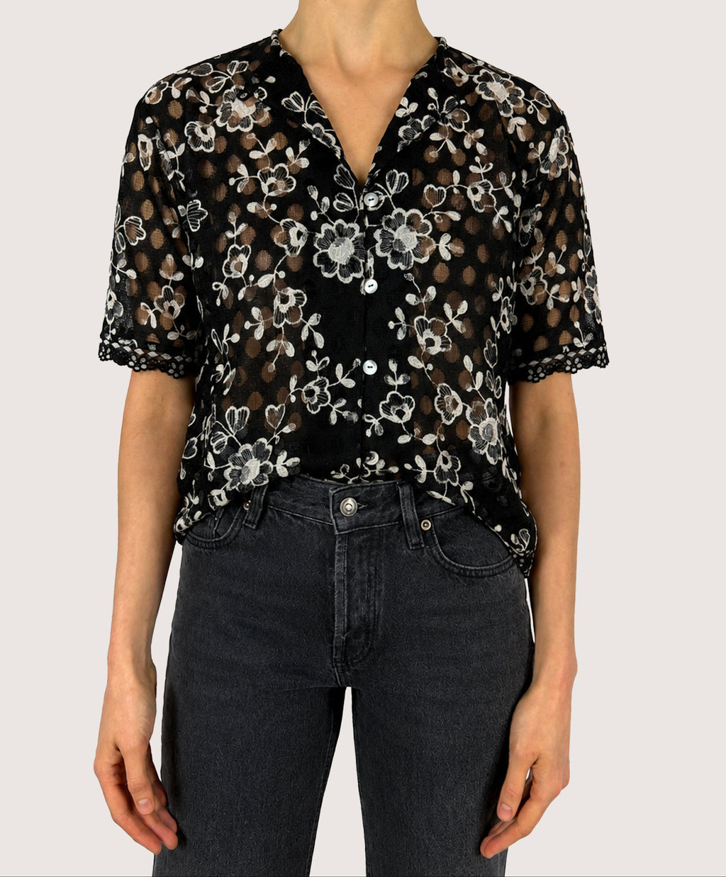 Night Bloom Blouse