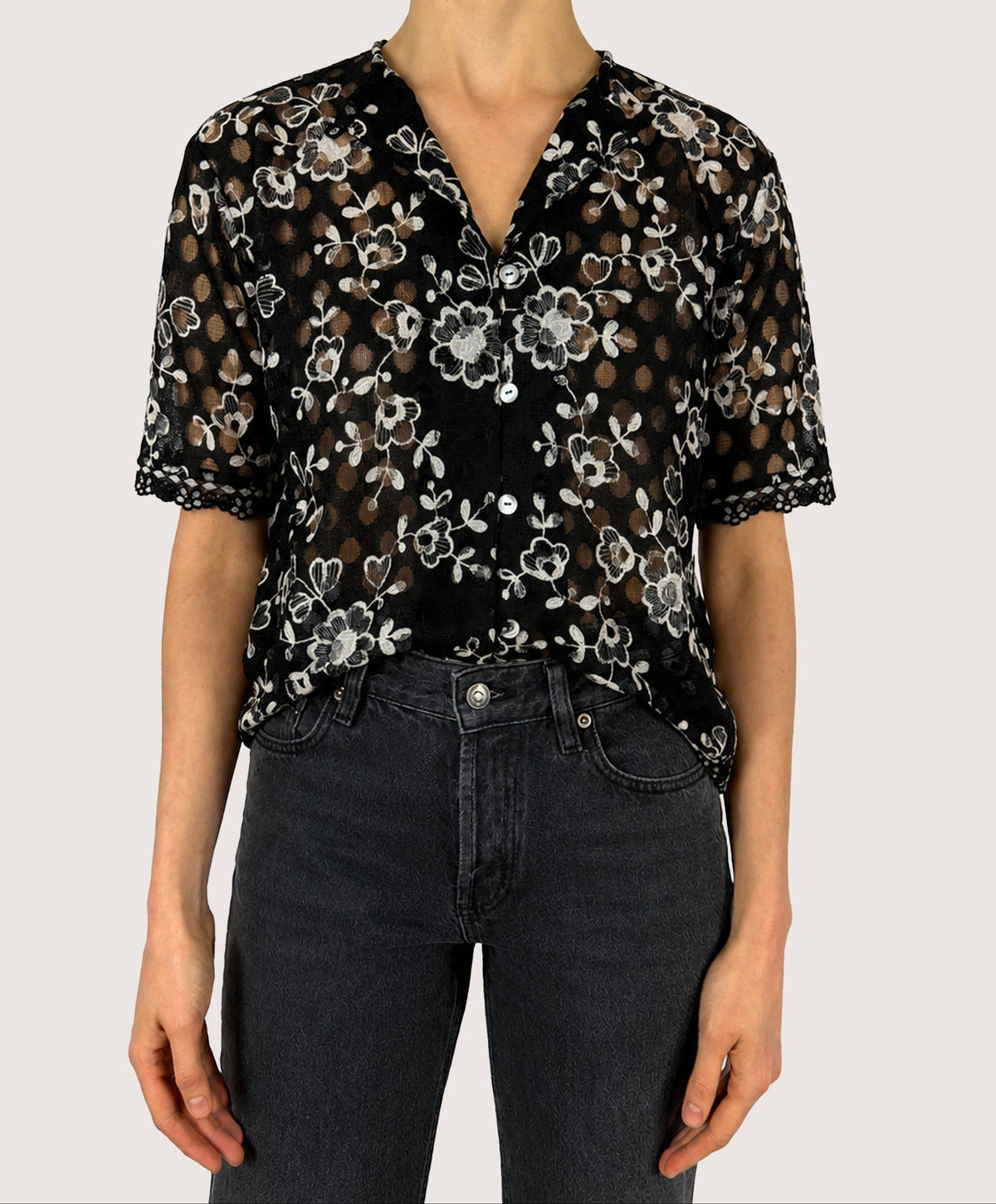 Night Bloom Blouse