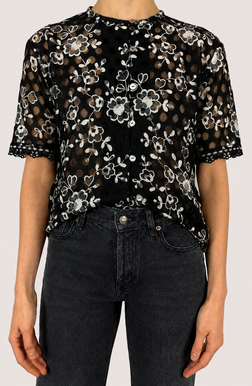Night Bloom Blouse