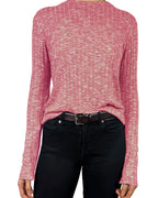 The Classic Ribbed Top (Strawberry Frosting)