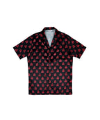The burning temples camp collar shirt