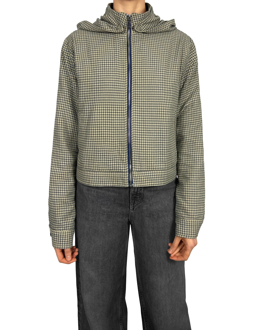 The Checked Trucker Jacket