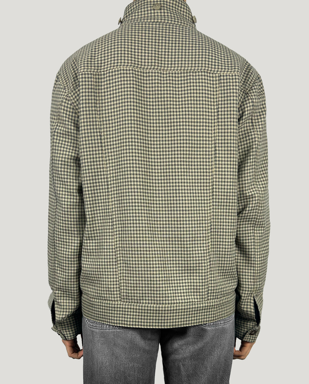 The Checked Trucker Jacket