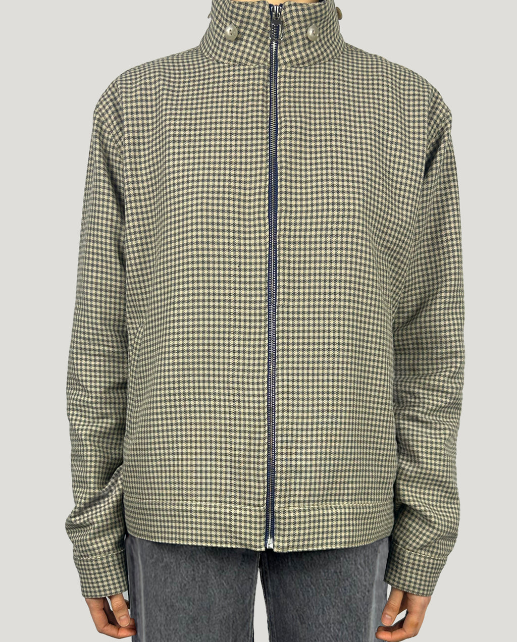 The Checked Trucker Jacket