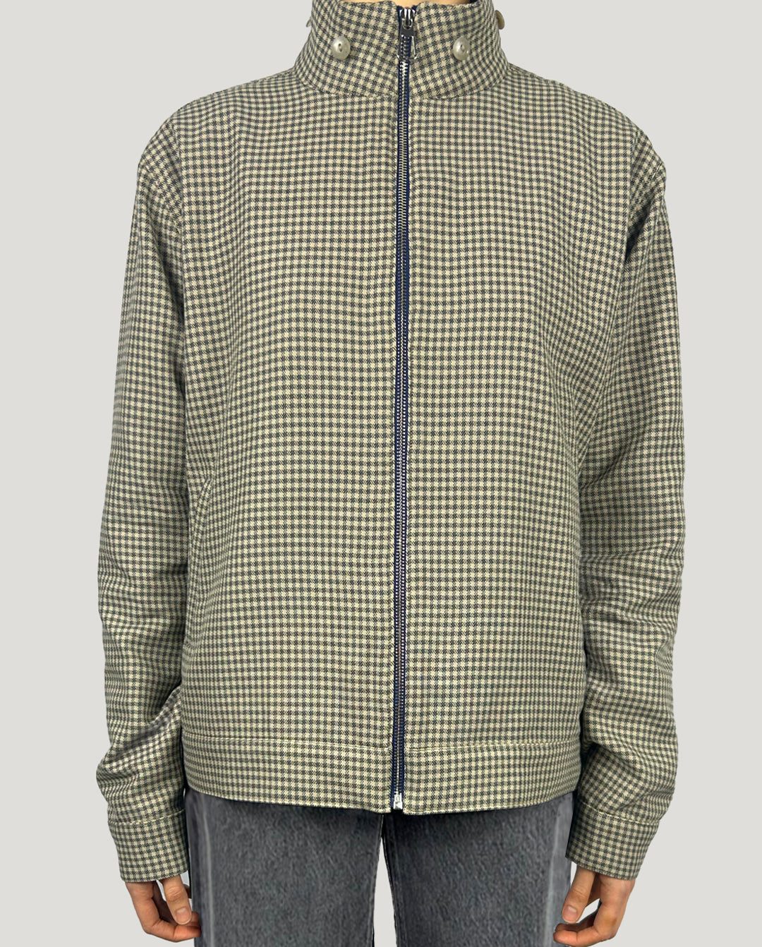 The Checked Trucker Jacket