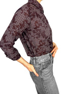 The Eggplant Checked Shirt