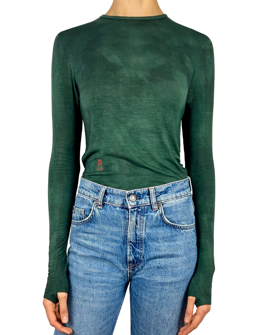 The Glove top (Dusky Green)