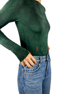 The Glove top (Dusky Green)