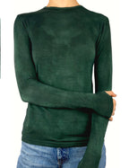 The Glove top (Dusky Green)