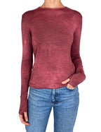The Glove top (Pomegranate)